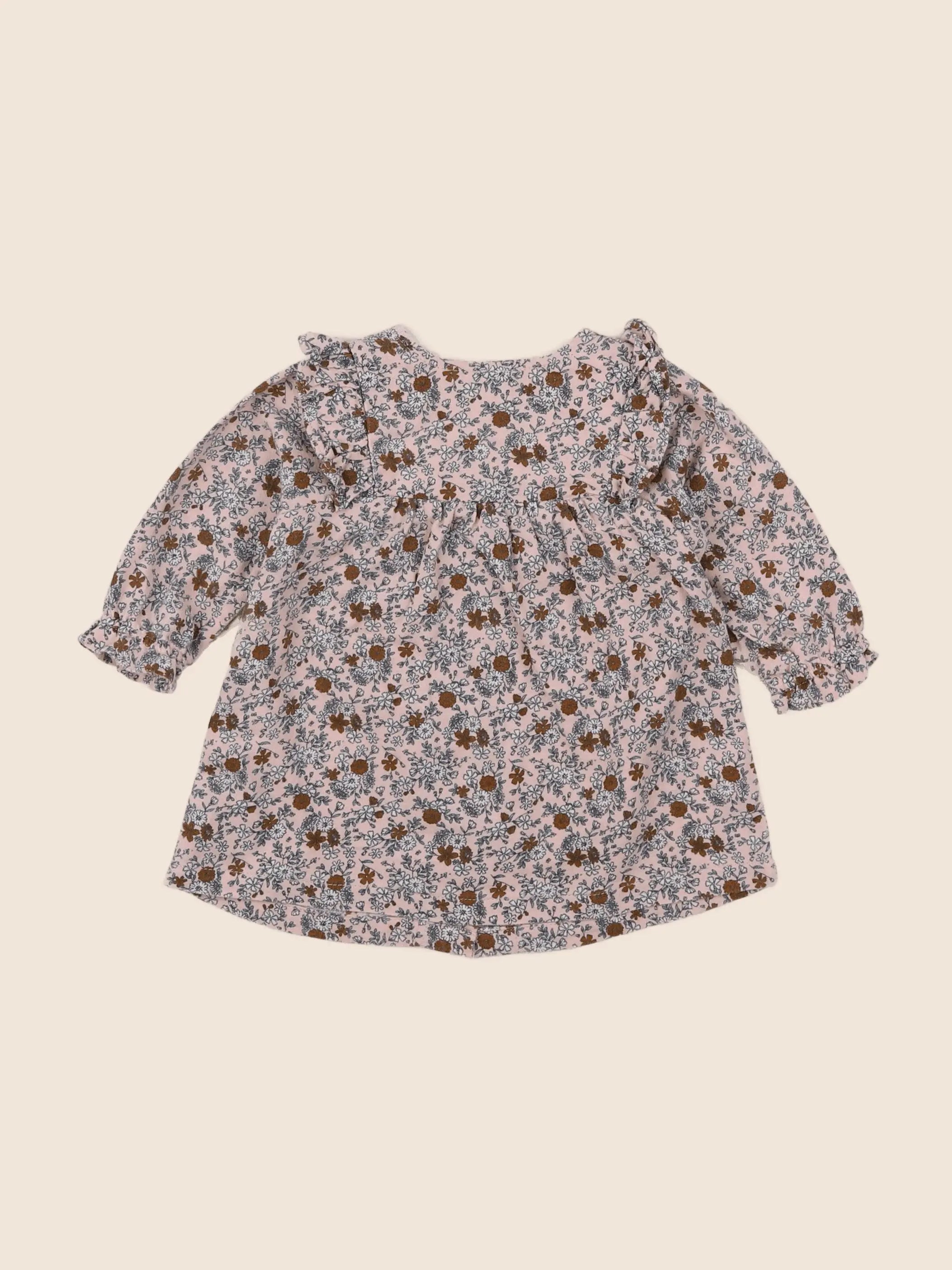 Vertbaudet - robe rose - 3 mois