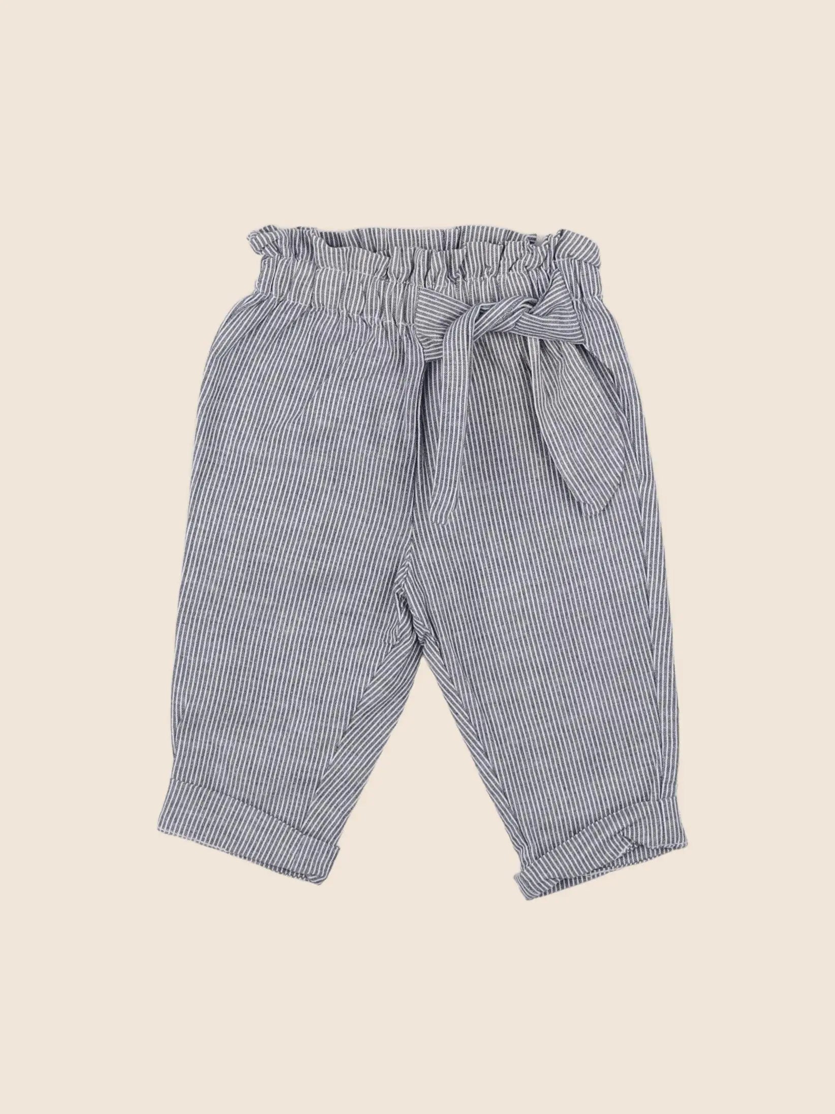 Vertbaudet - pantalon bleu - 3 mois