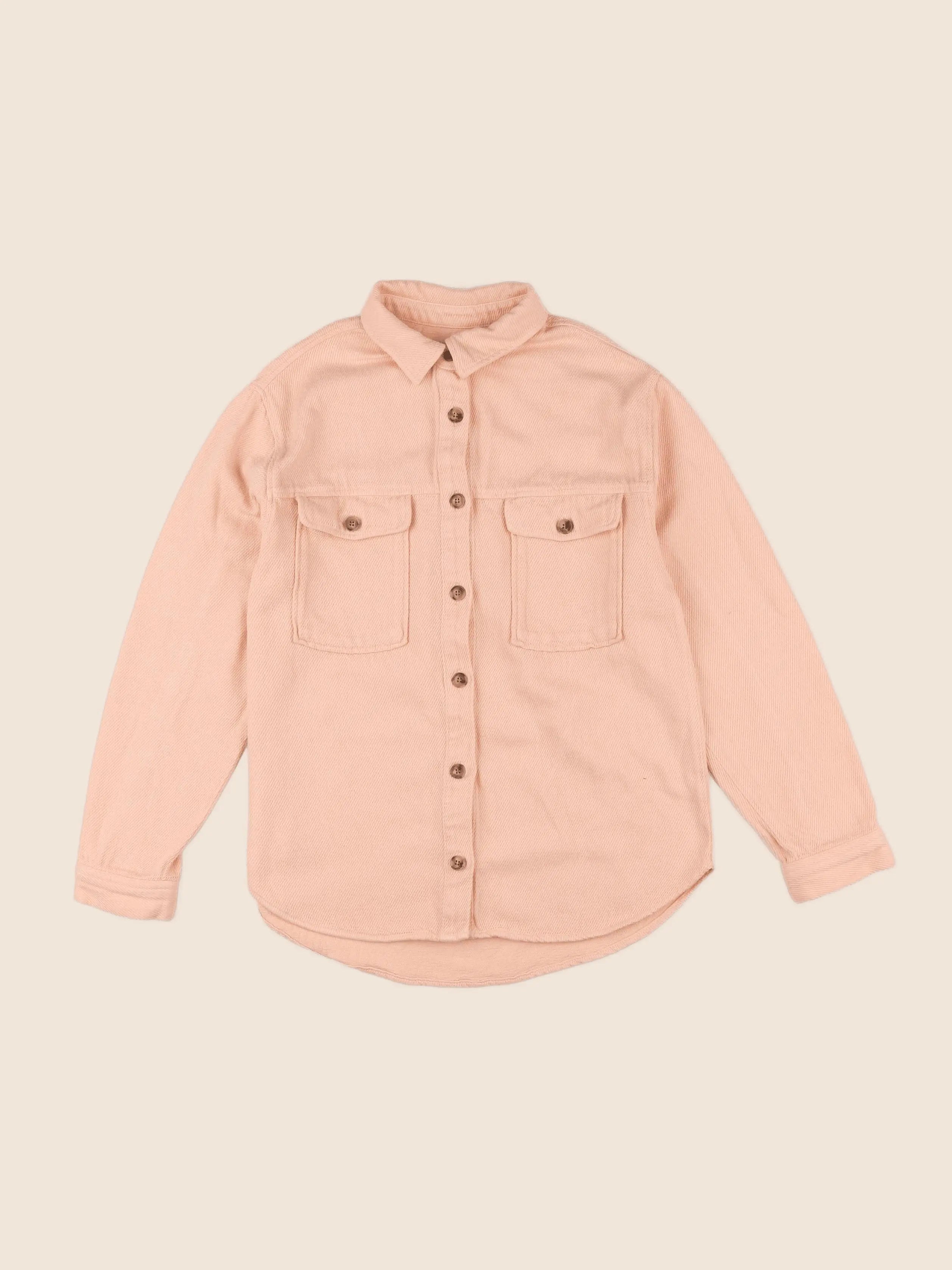 Zara - chemise orange - 13/14 ans