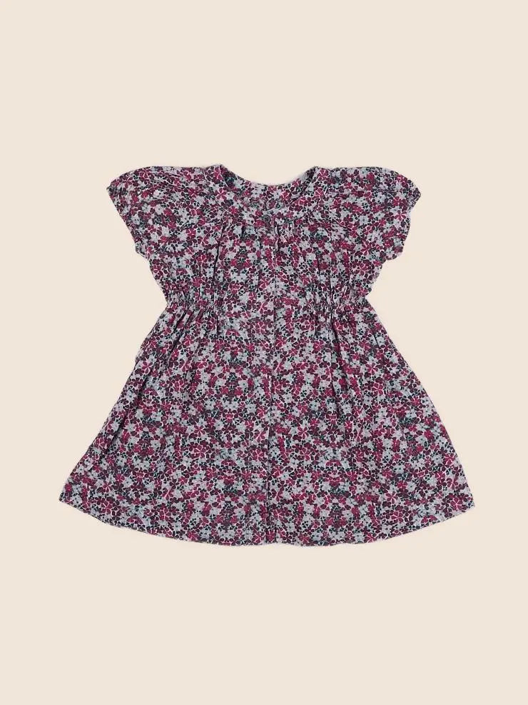 Boutchou - robe multicolore - 12 mois