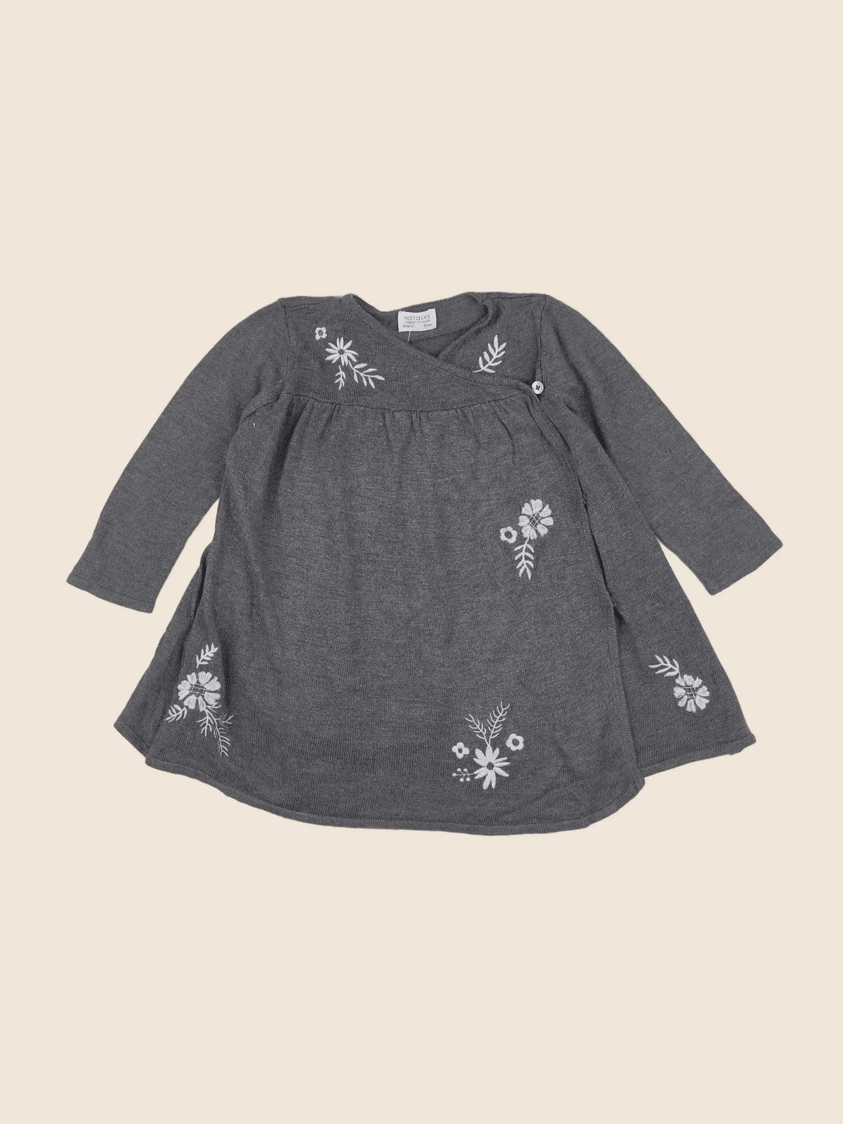 Natalys - robe gris - 9 mois
