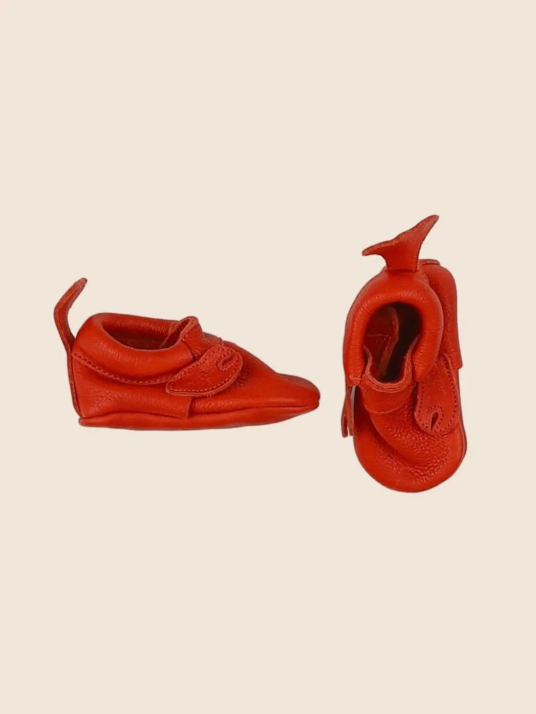 Hippie Ya - chaussons orange - pointure 17