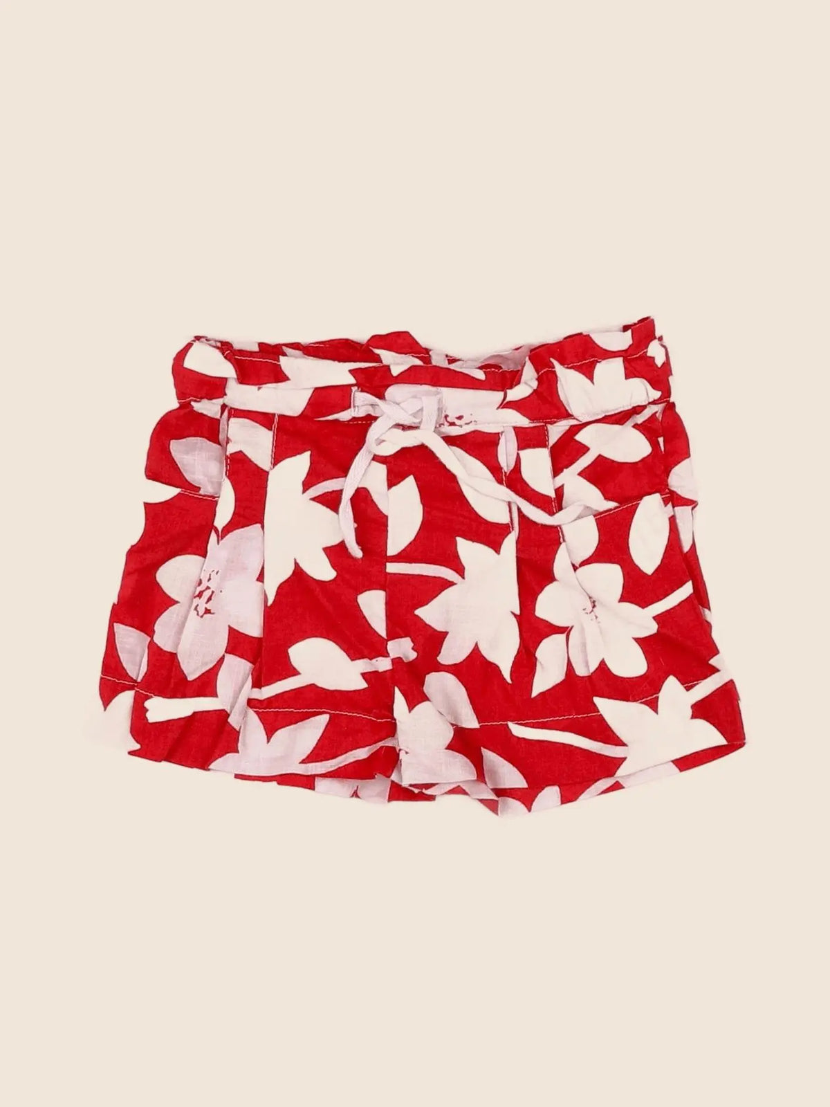 Boutchou - short rouge - 6 mois