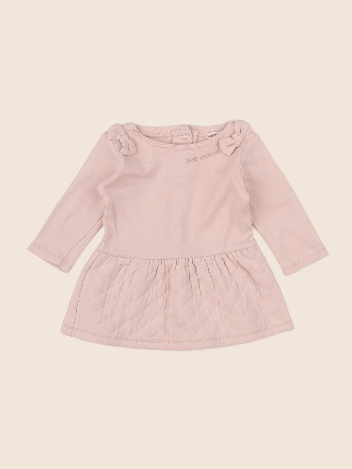 Vertbaudet - robe rose - 6 mois