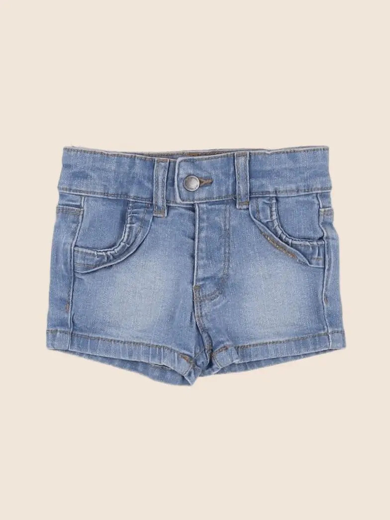 Vertbaudet - short bleu - 3 mois