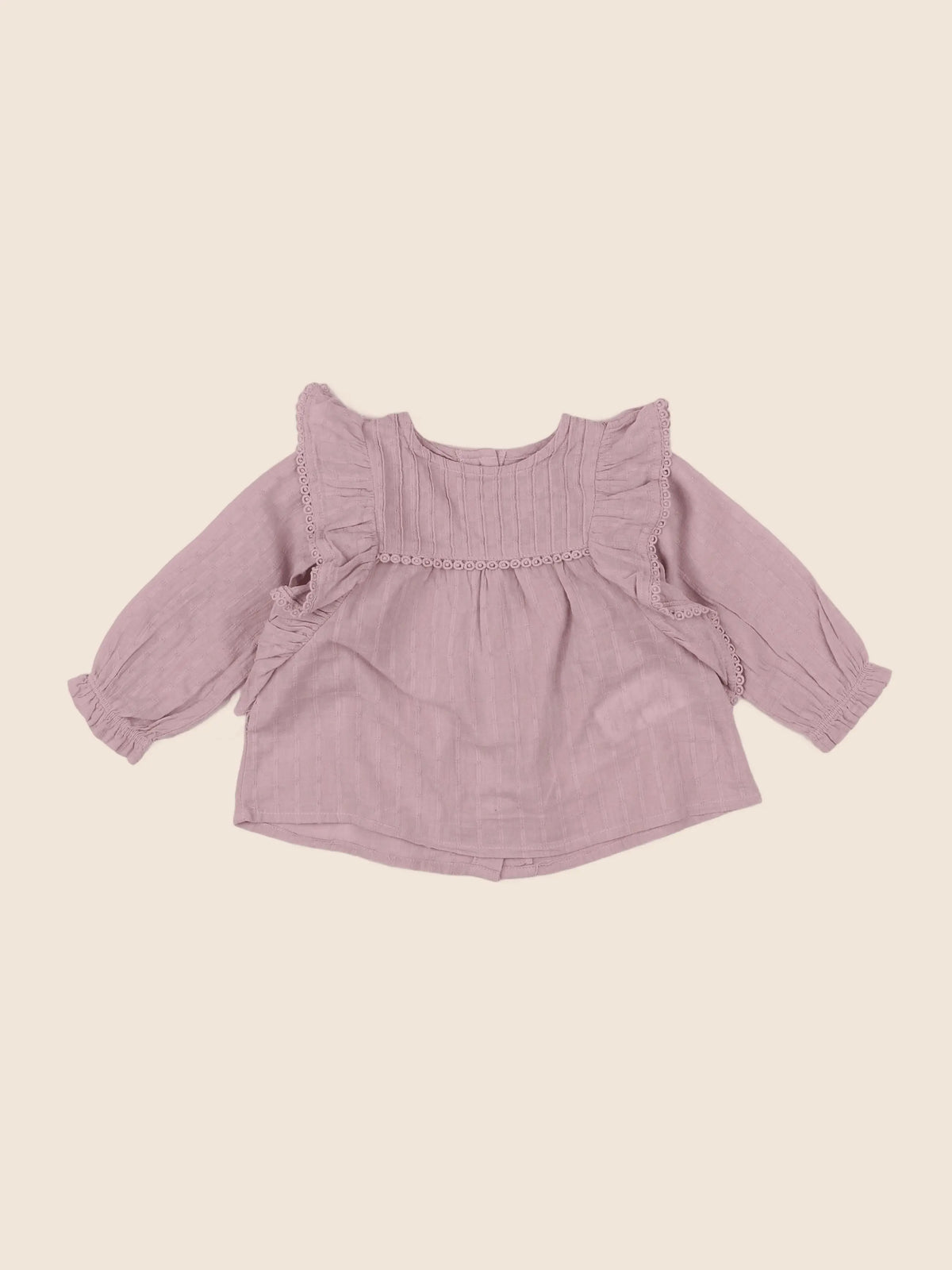 Vertbaudet - blouse rose - 9 mois