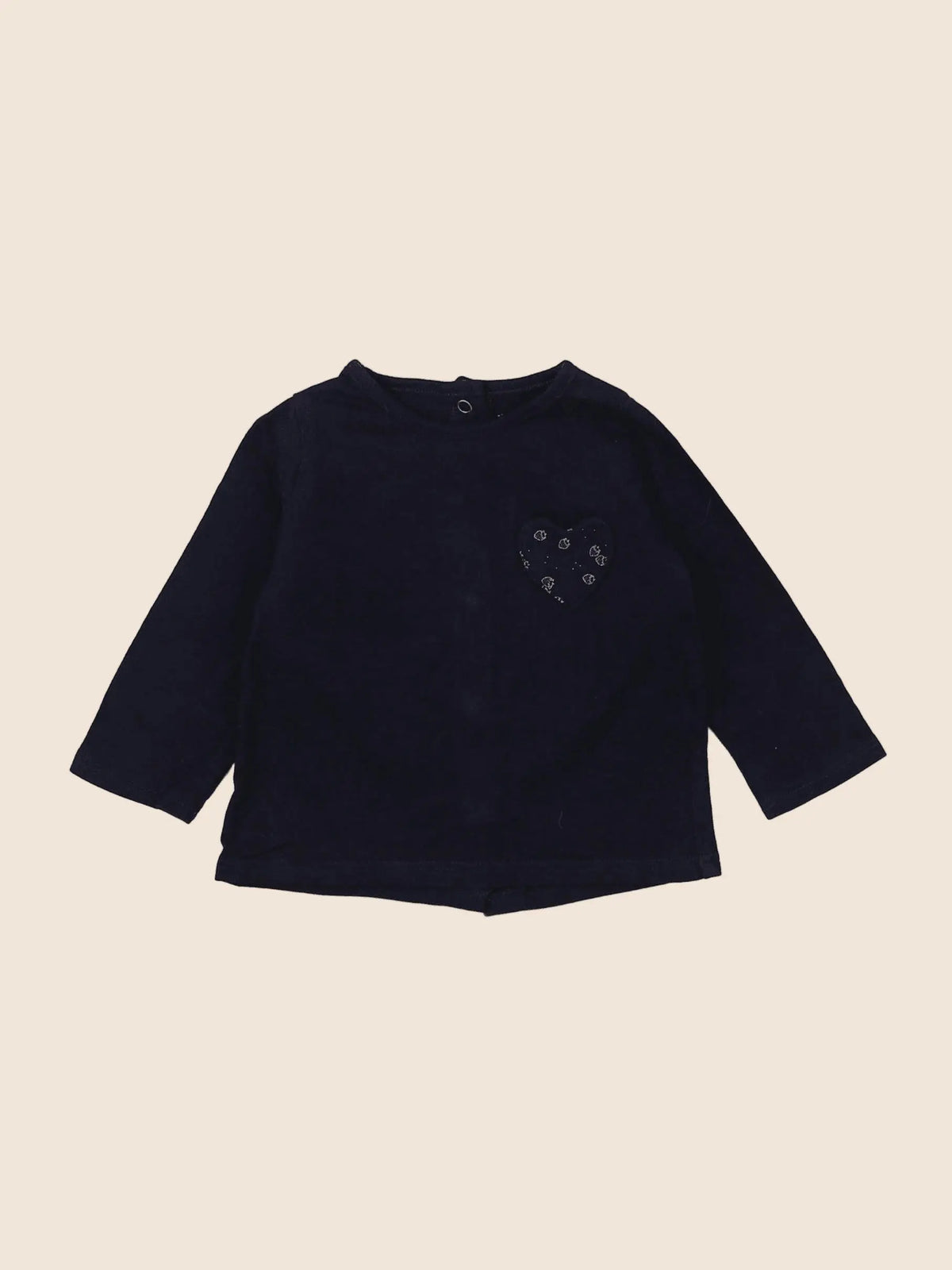 Vertbaudet - tee-shirt bleu - 3 mois