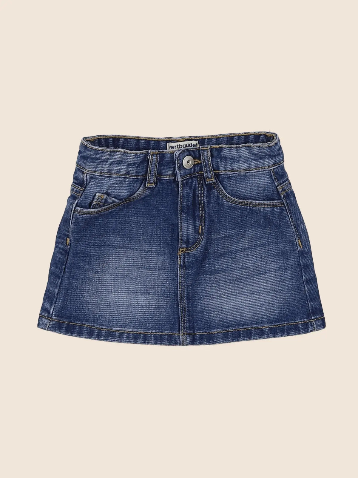 Vertbaudet - jupe bleu - 2 ans