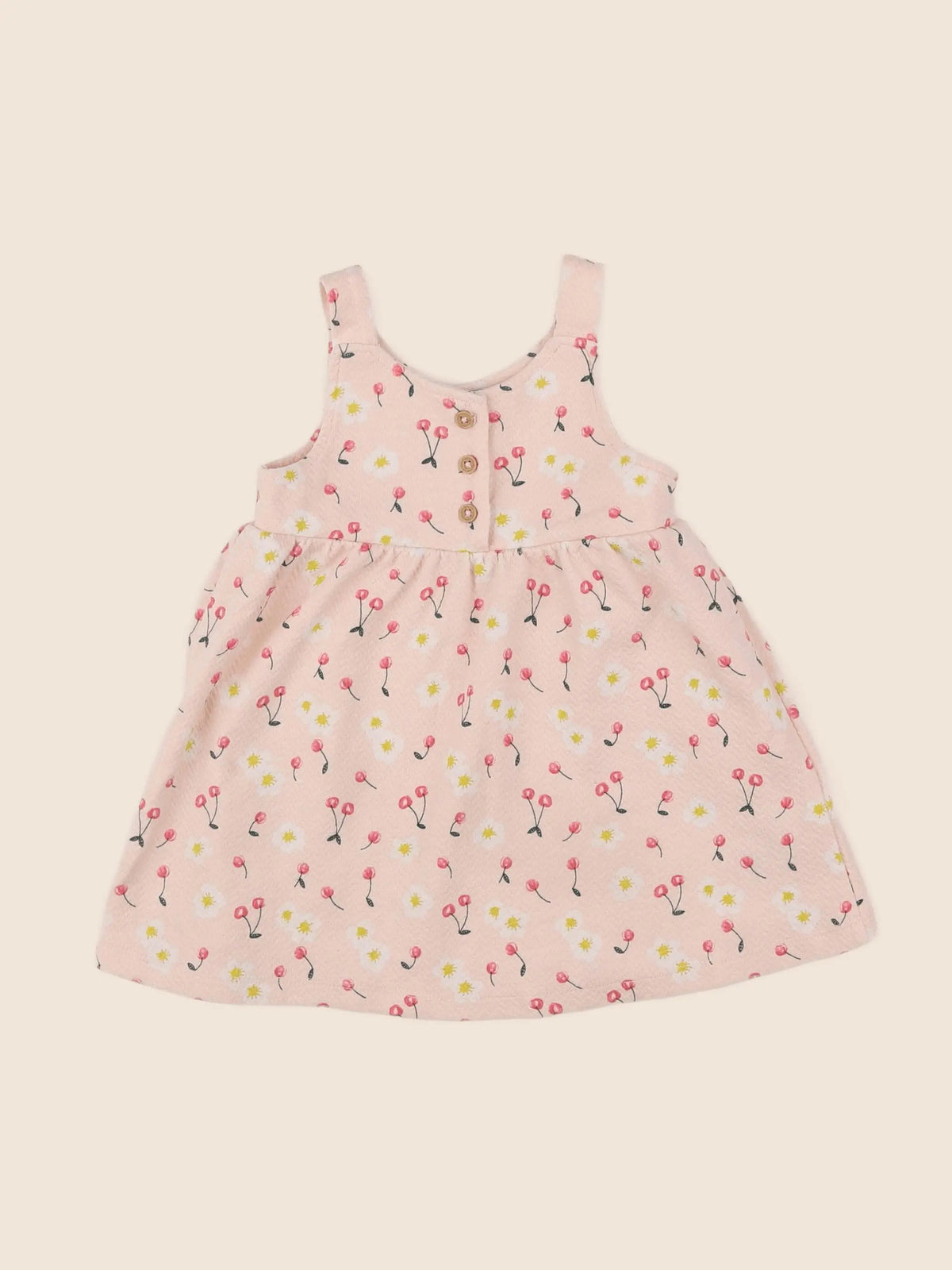 Vertbaudet - robe rose - 12 mois