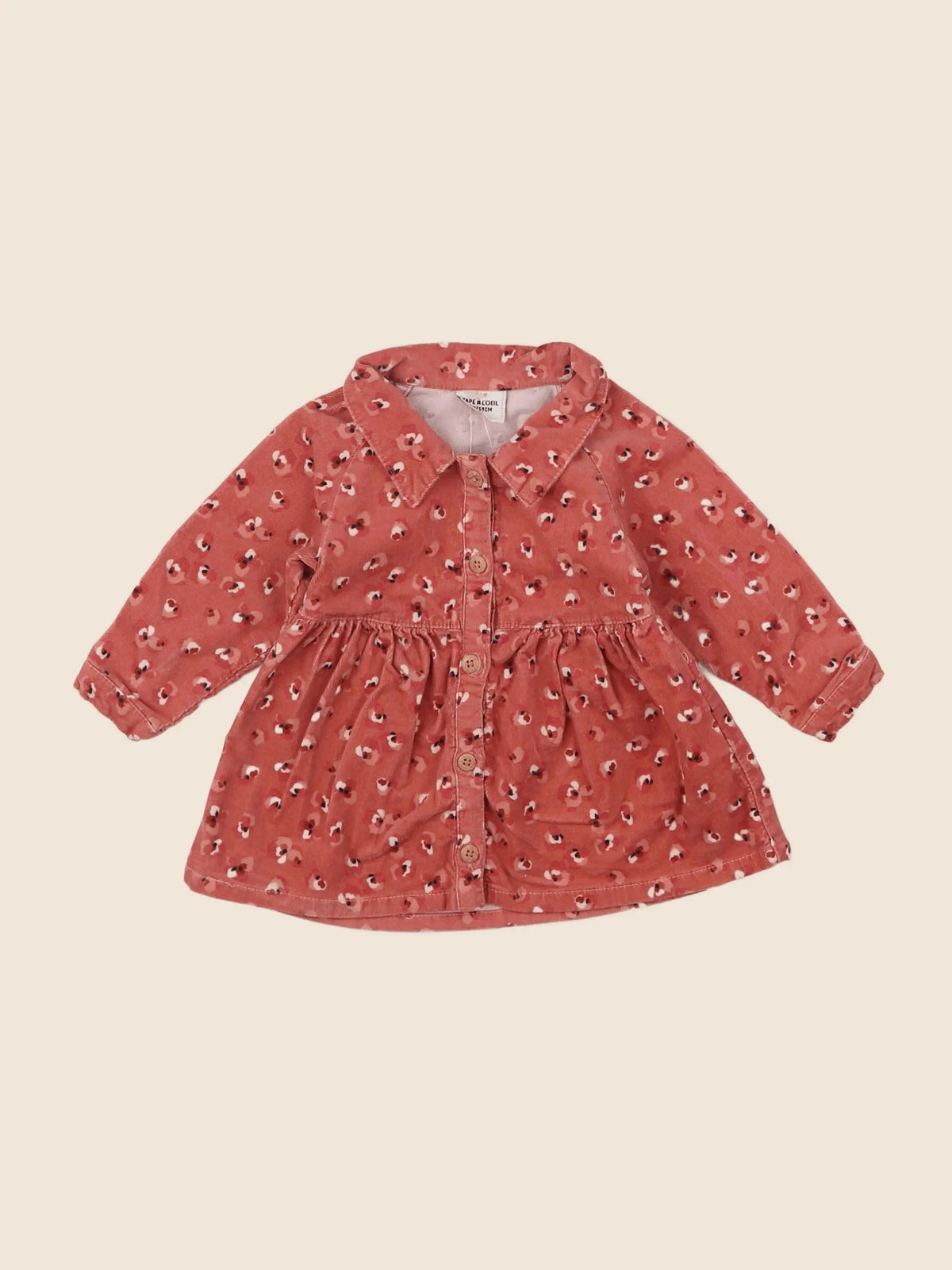 Tape à l'oeil - robe rose - 3 mois