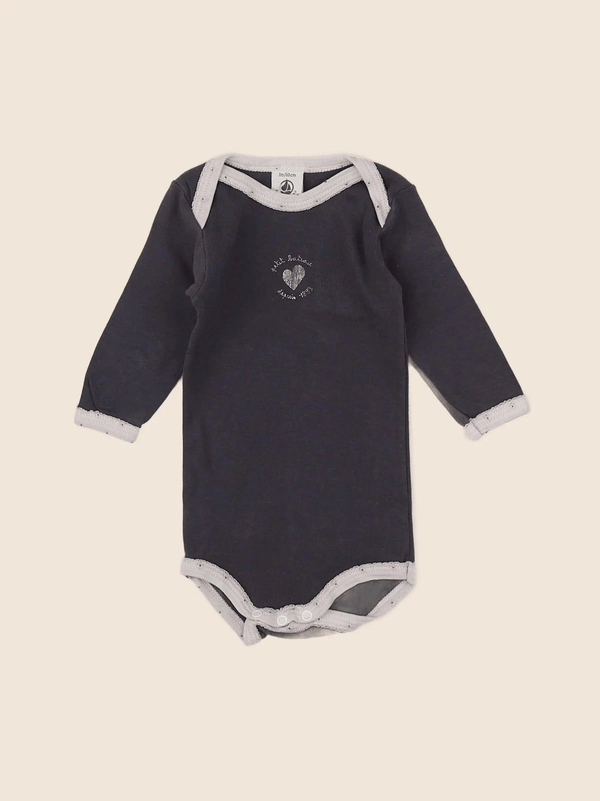 Catimini - body gris - 3 mois