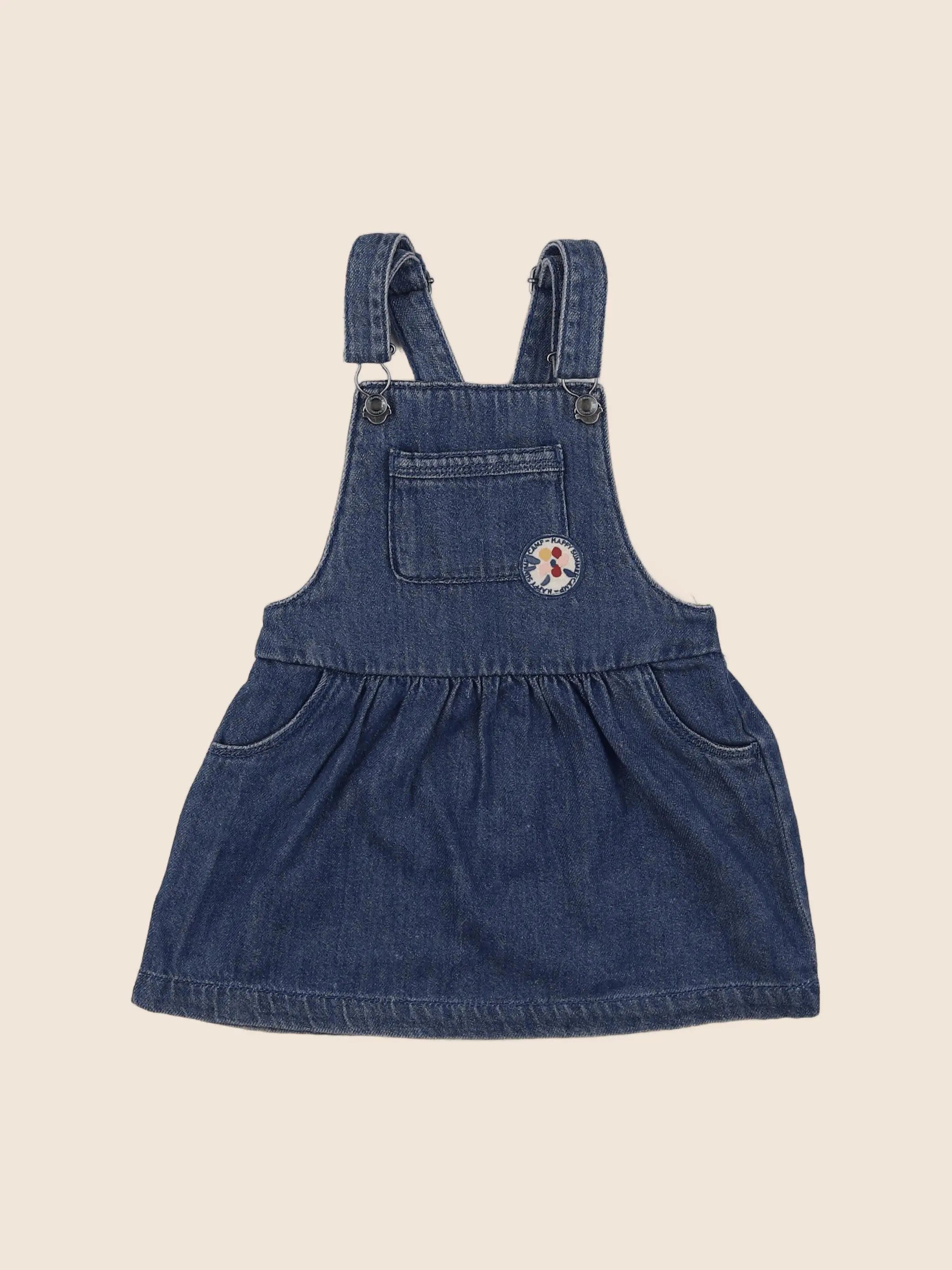 Vertbaudet - robe bleu - 2 ans