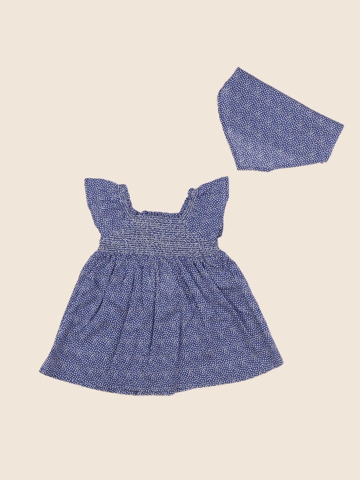 Boutchou - robe bleu - 9 mois