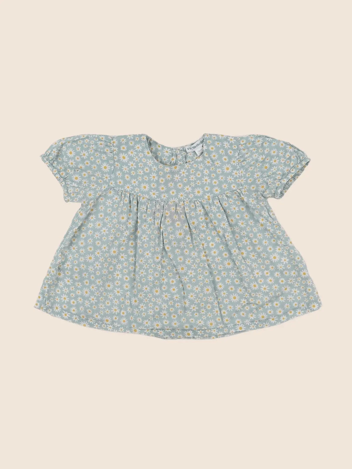 Vertbaudet - blouse vert - 12 mois