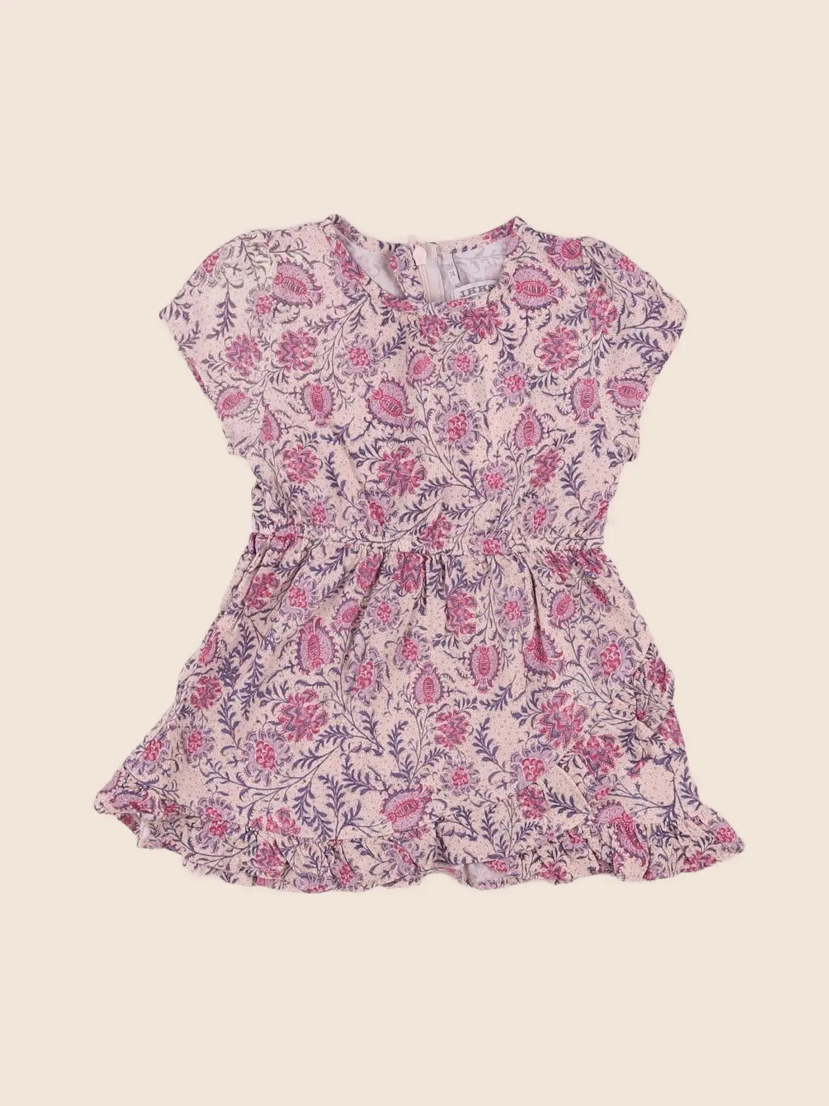 IKKS - robe rose - 12 mois