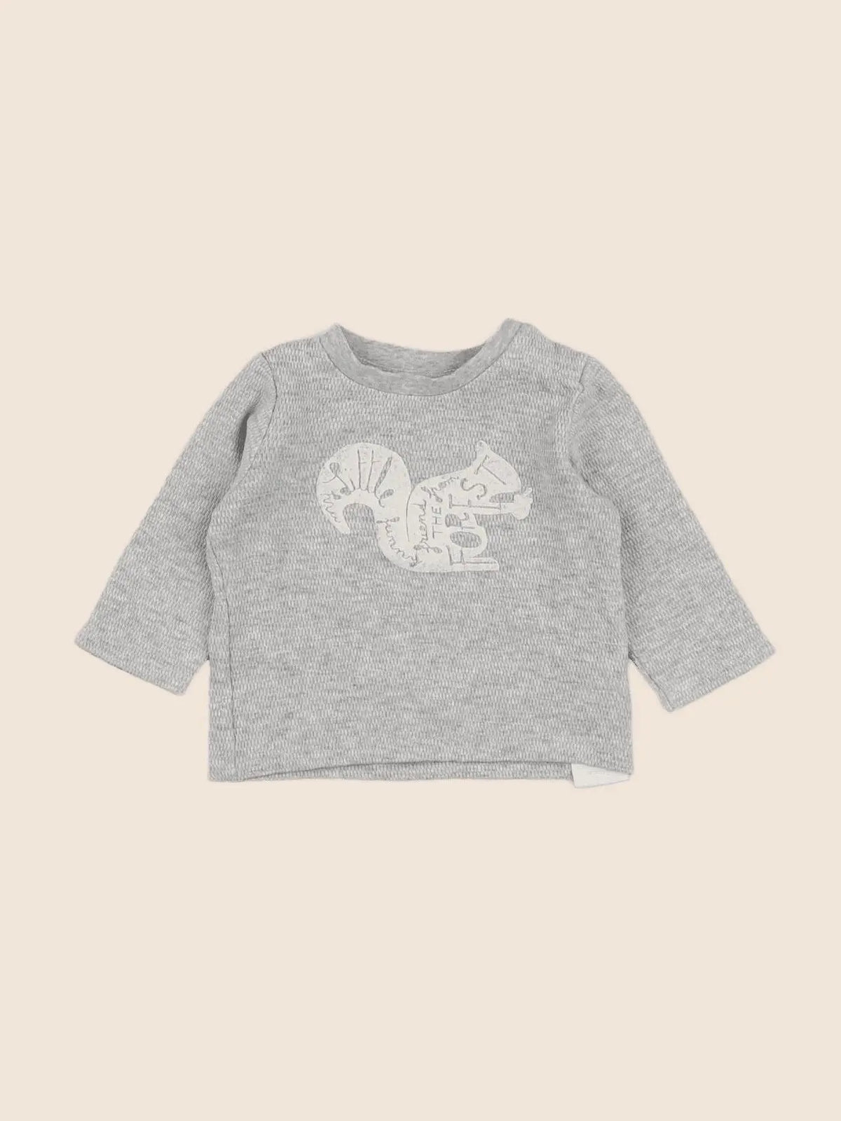 Vertbaudet - tee-shirt gris - 3 mois