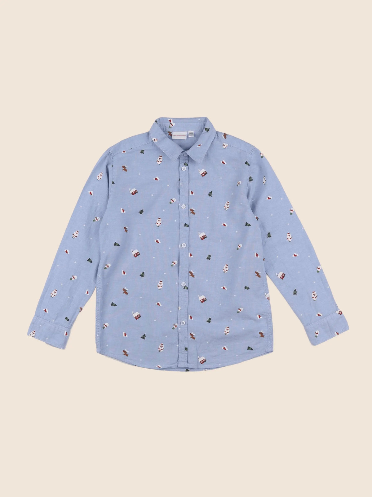 Vertbaudet - chemise bleu - 10 ans