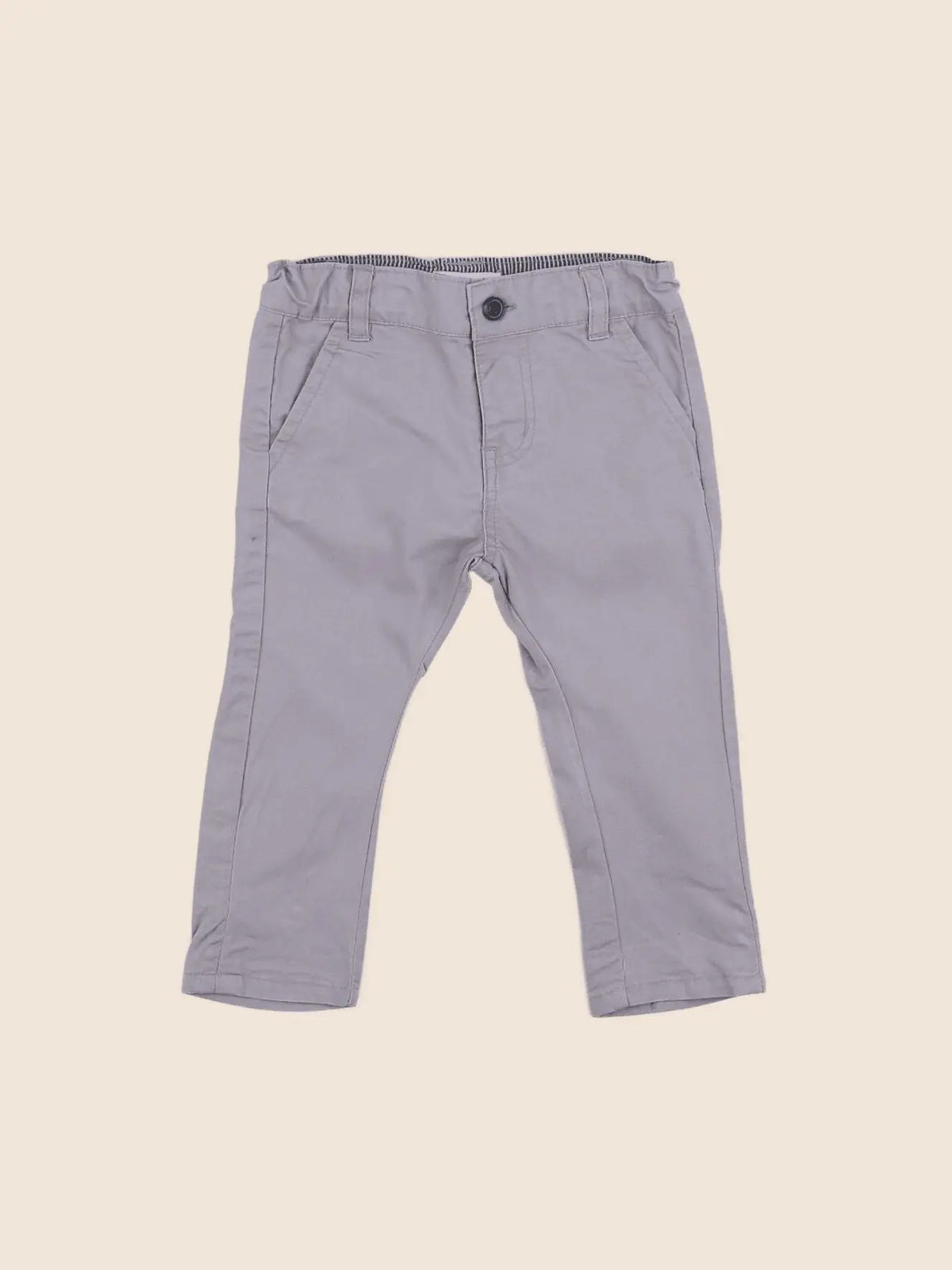 Vertbaudet - pantalon gris - 6 mois