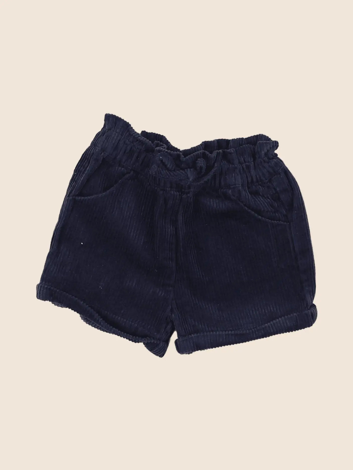 Vertbaudet - short bleu - 6 mois
