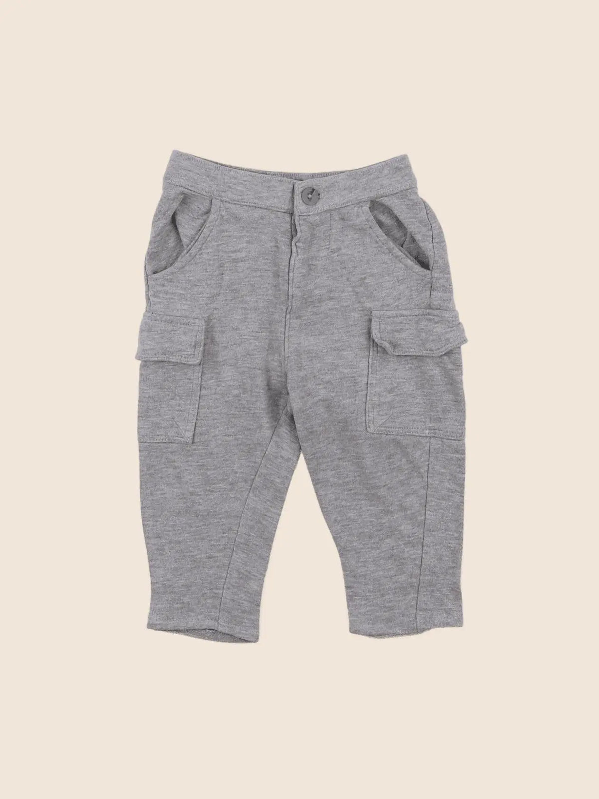 Vertbaudet - pantalon gris - 9 mois