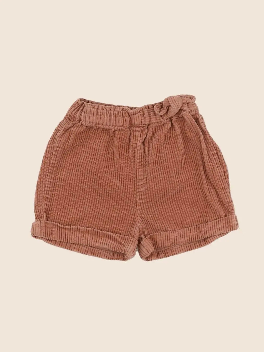 Vertbaudet - short marron - 12 mois