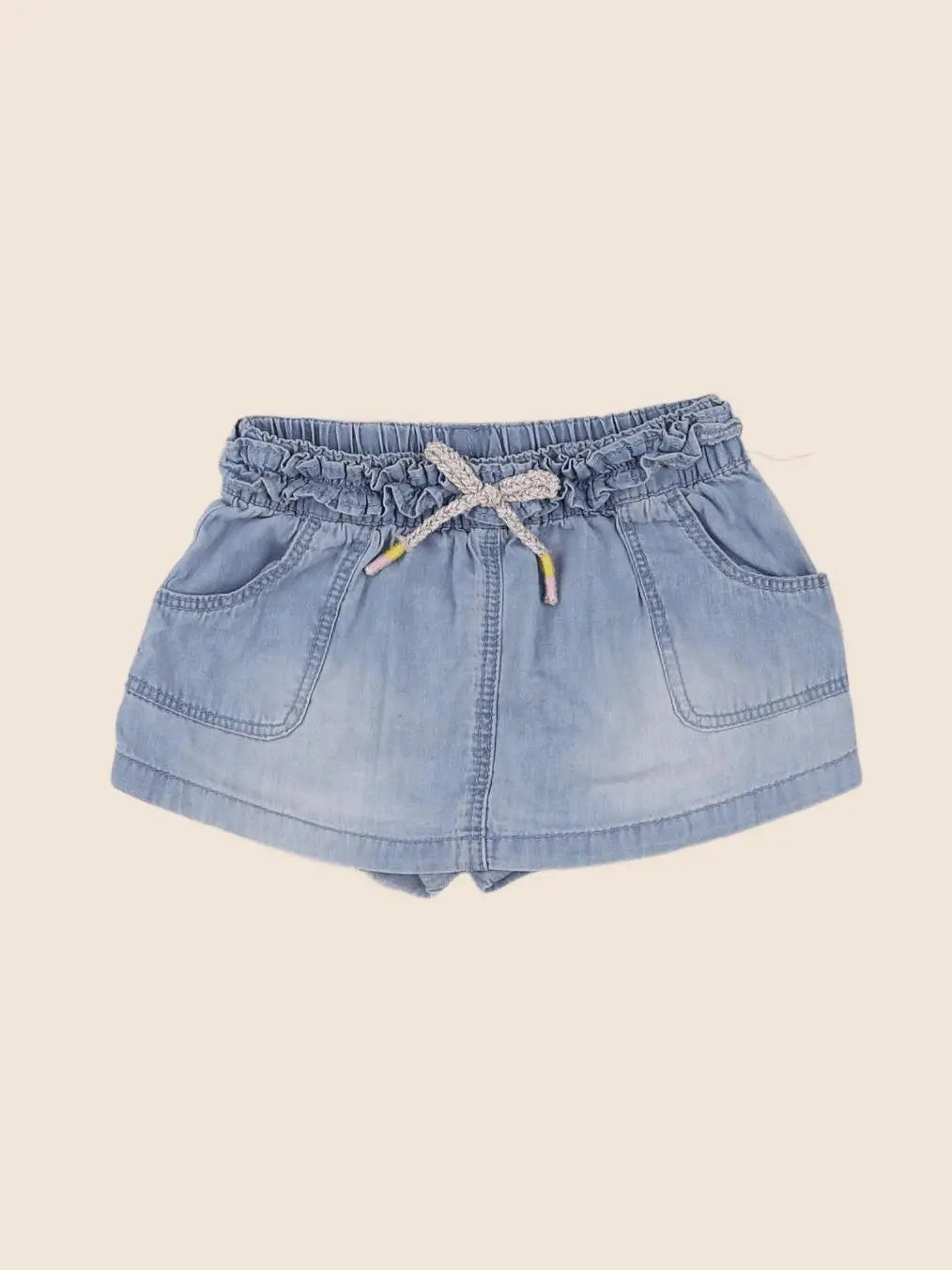 Vertbaudet - short bleu - 12 mois