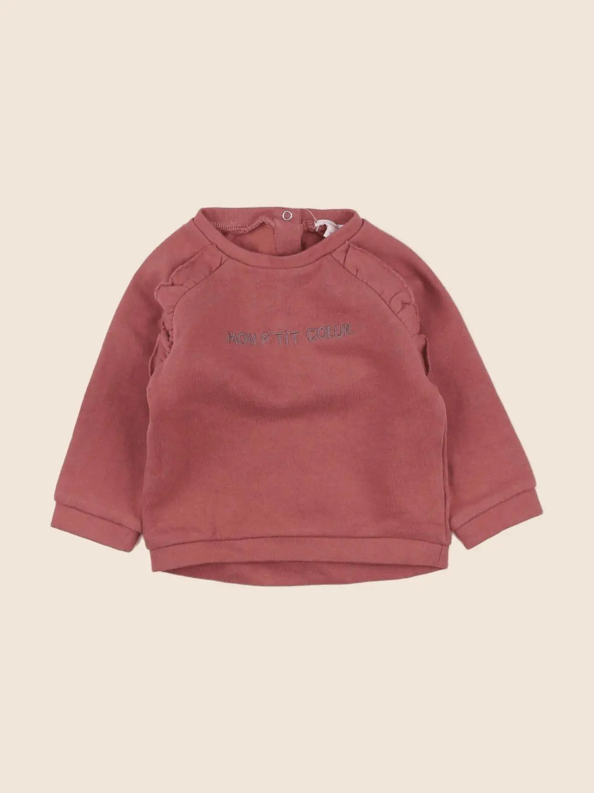Vertbaudet - gilet rose - 6 mois