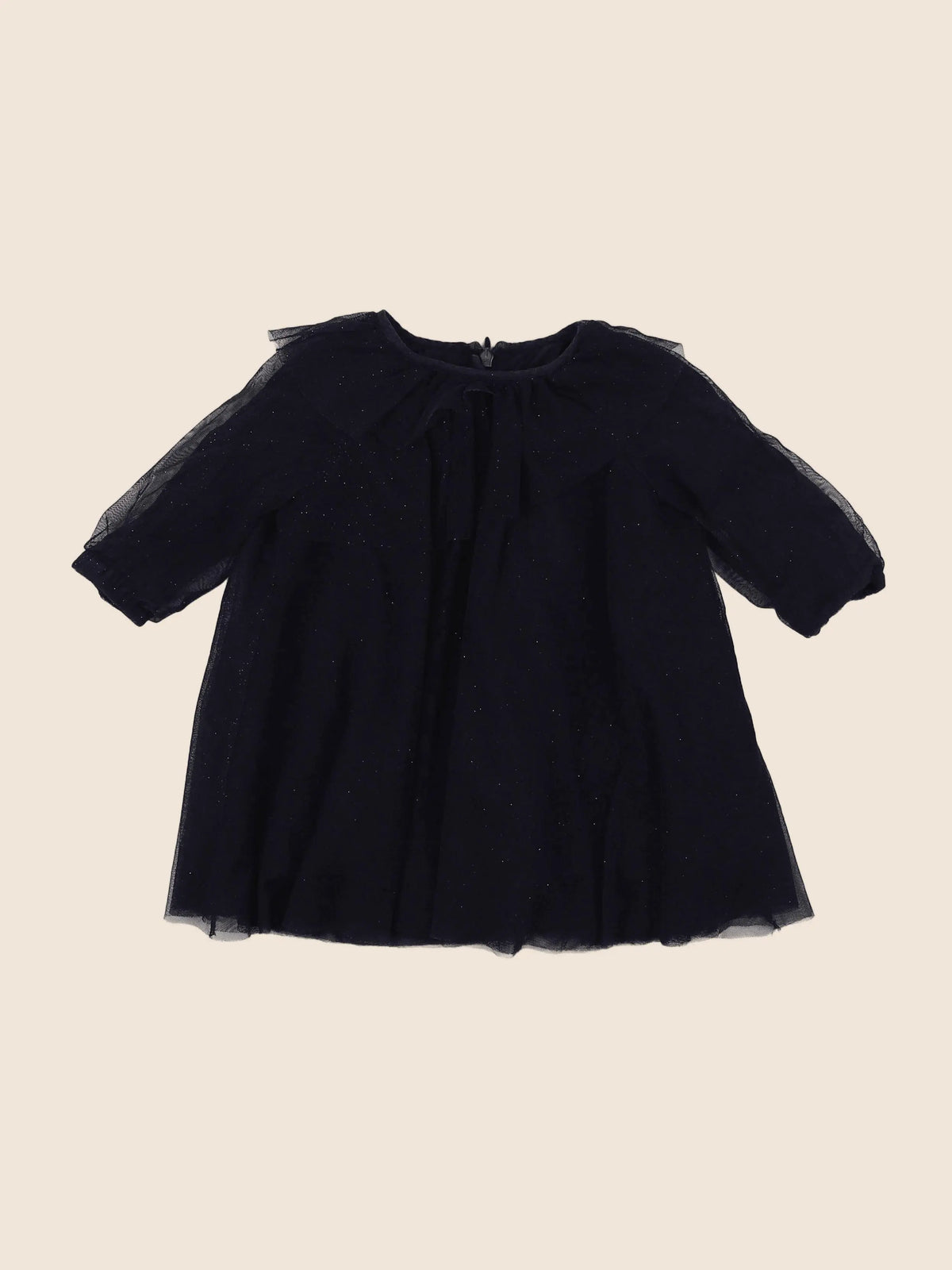 Vertbaudet - robe bleu - 12 mois