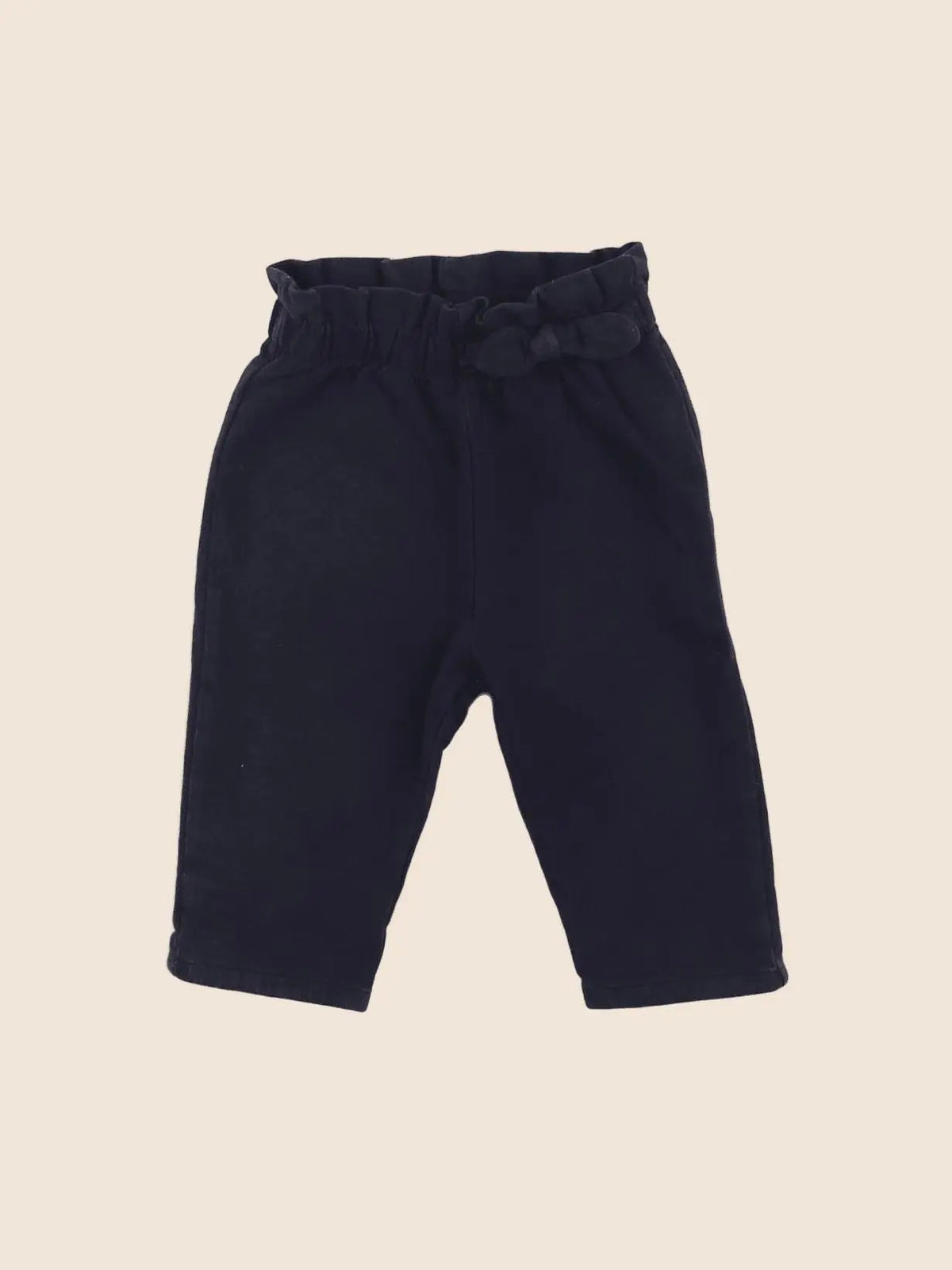 Vertbaudet - pantalon bleu - 12 mois