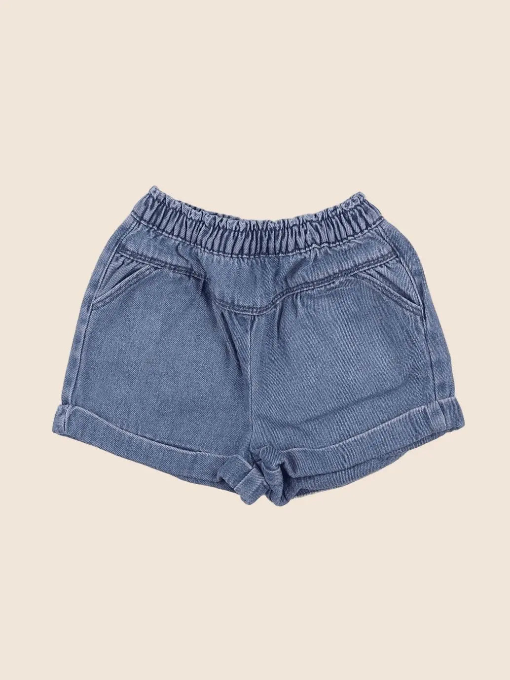 Vertbaudet - short bleu - 12 mois