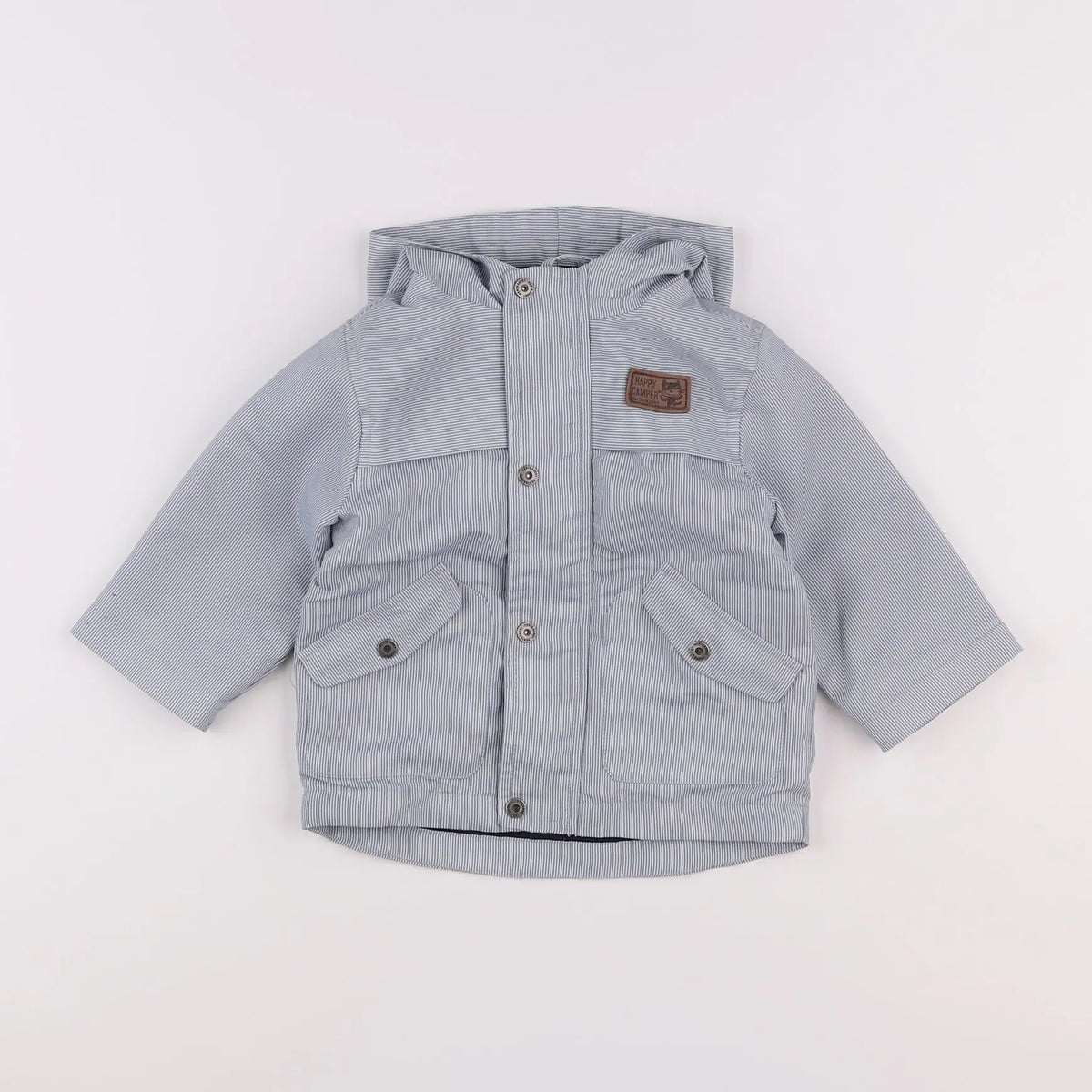 Vertbaudet - veste bleu - 12 mois
