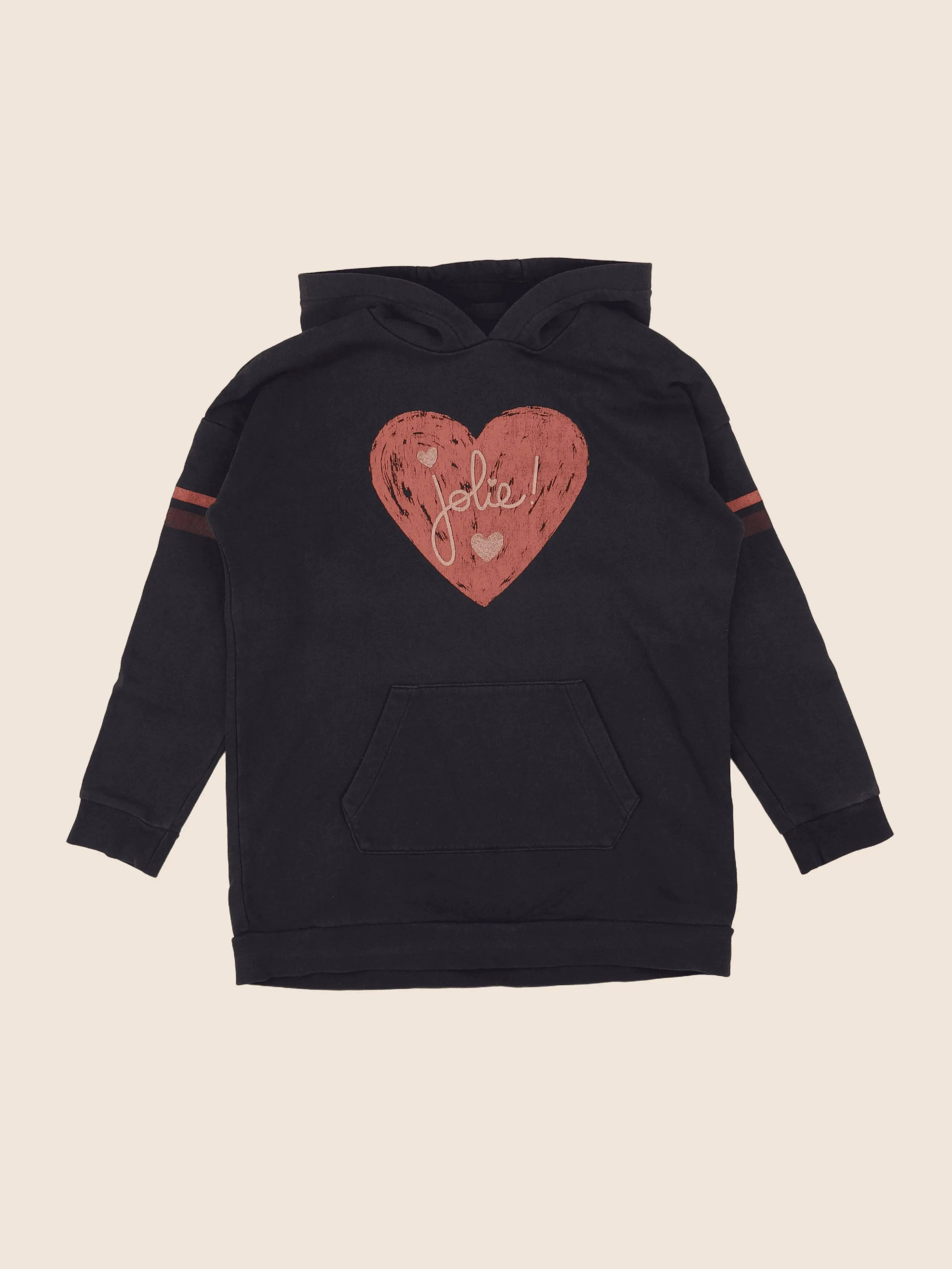 Vertbaudet - robe gris - 10 ans
