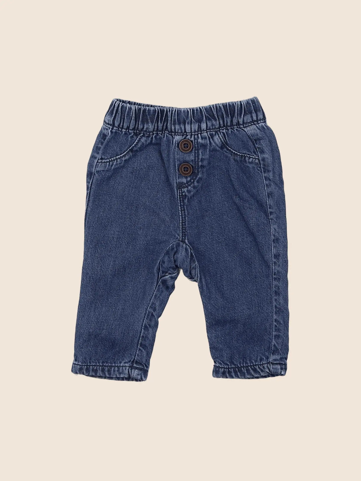 Tape à l'oeil - jegging bleu - 3 mois