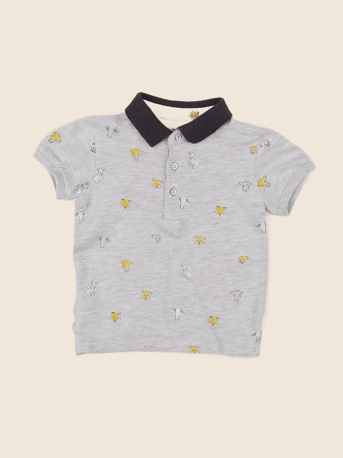 Mayoral - polo gris - 12 mois