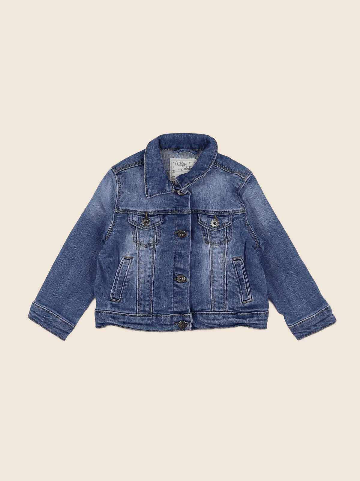 Vertbaudet - veste bleu - 2 ans