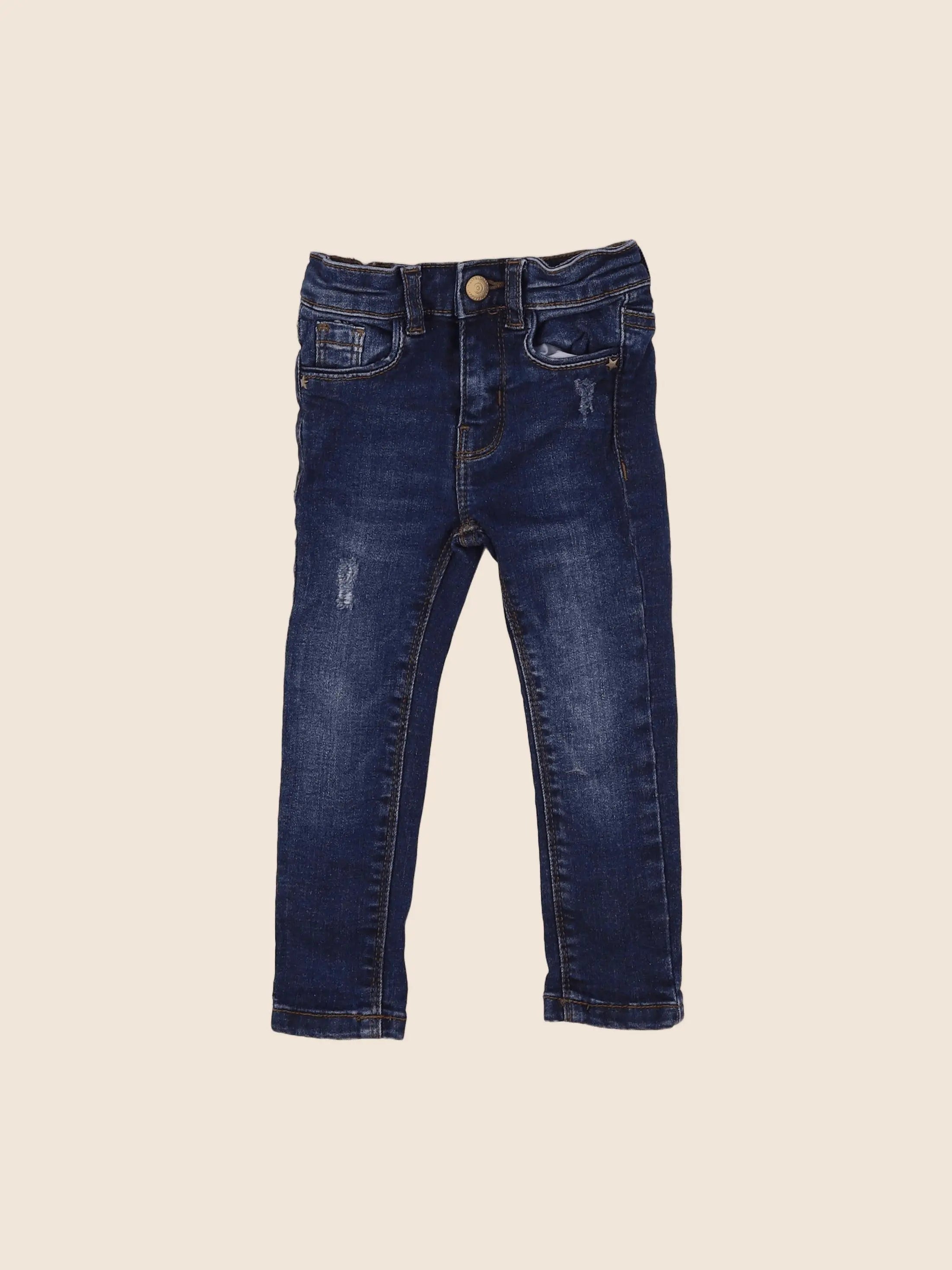Vertbaudet - jean bleu - 2 ans
