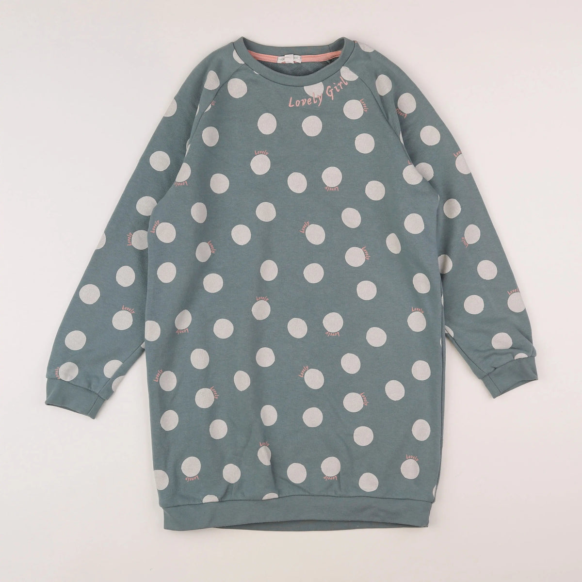 Vertbaudet - robe vert - 10 ans