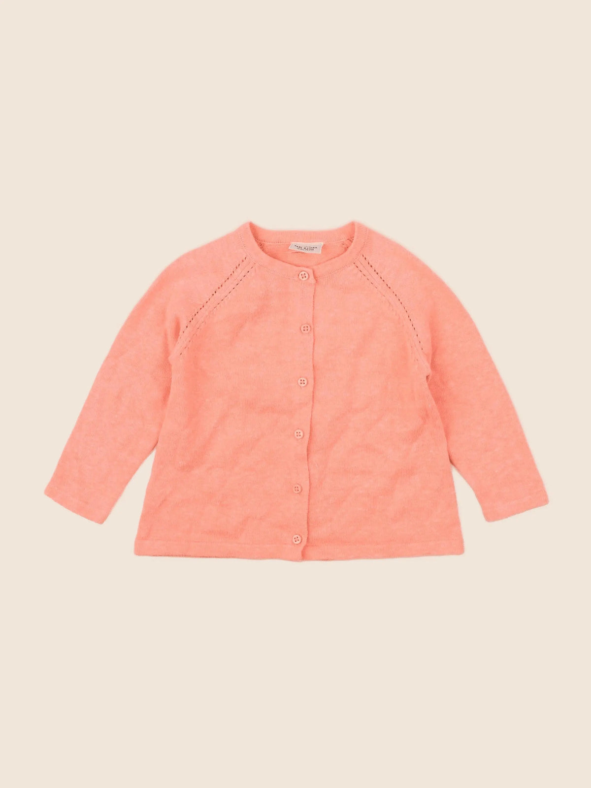 Tape à l'oeil - gilet orange fluo - 12 mois