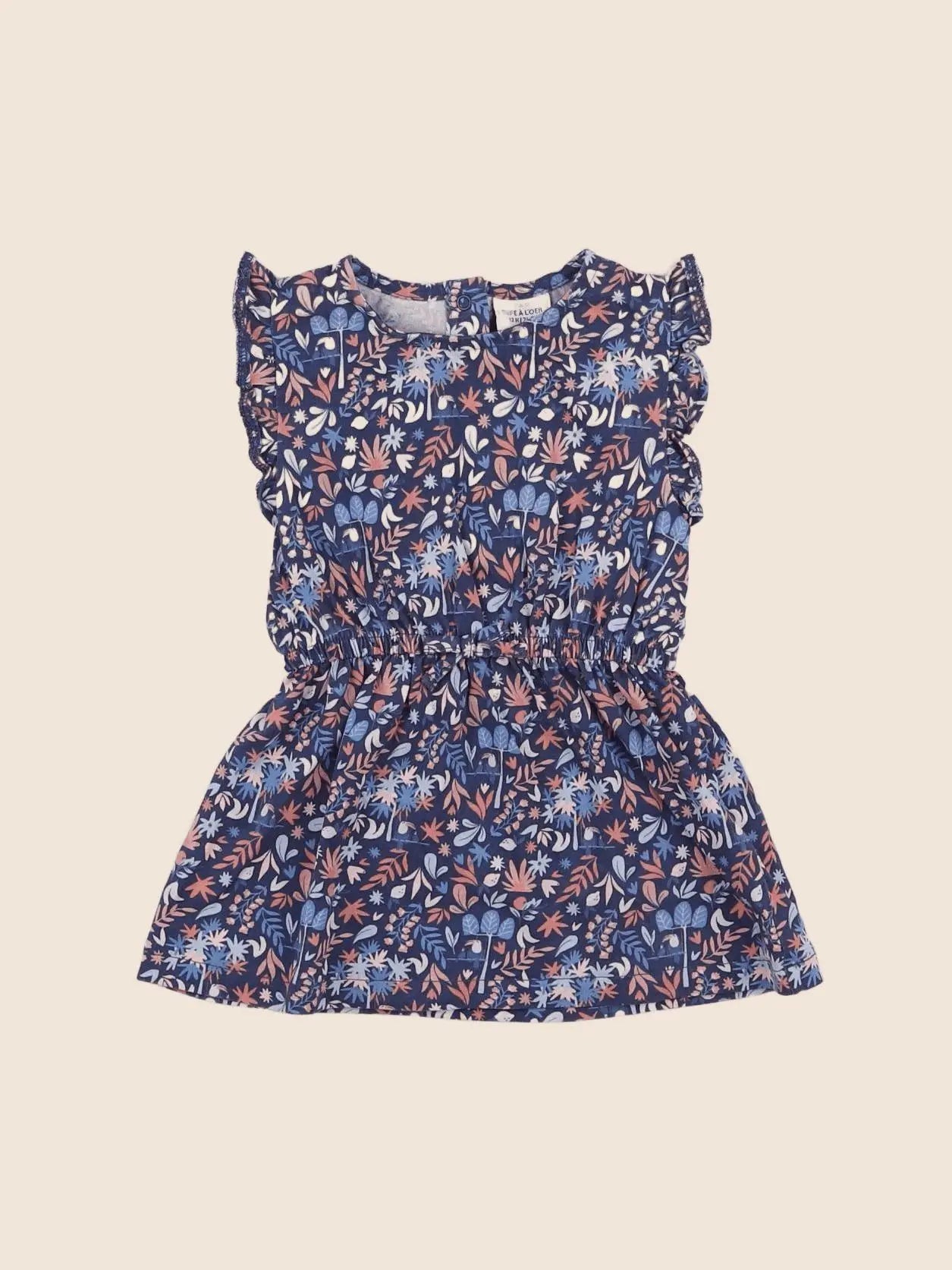 Tape à l'oeil - robe multicolore - 12 mois