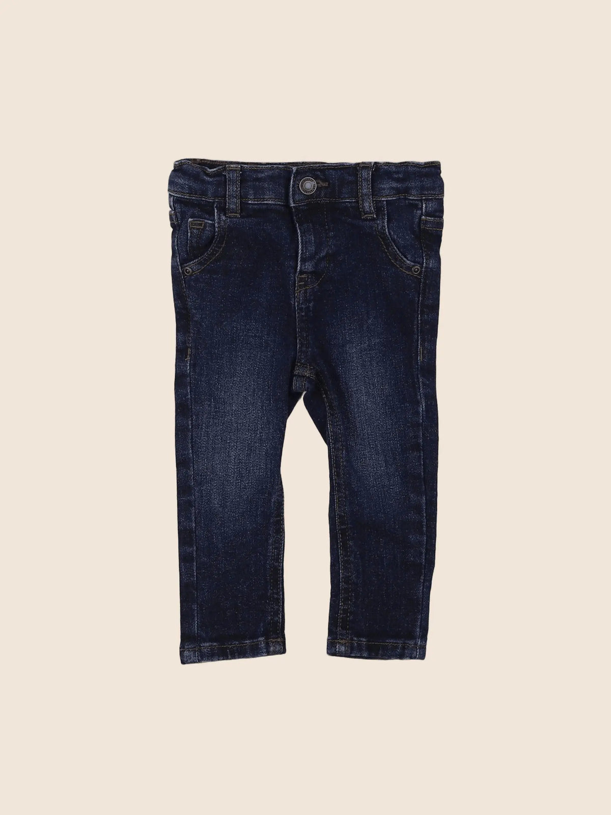 Vertbaudet - jean bleu - 6 mois