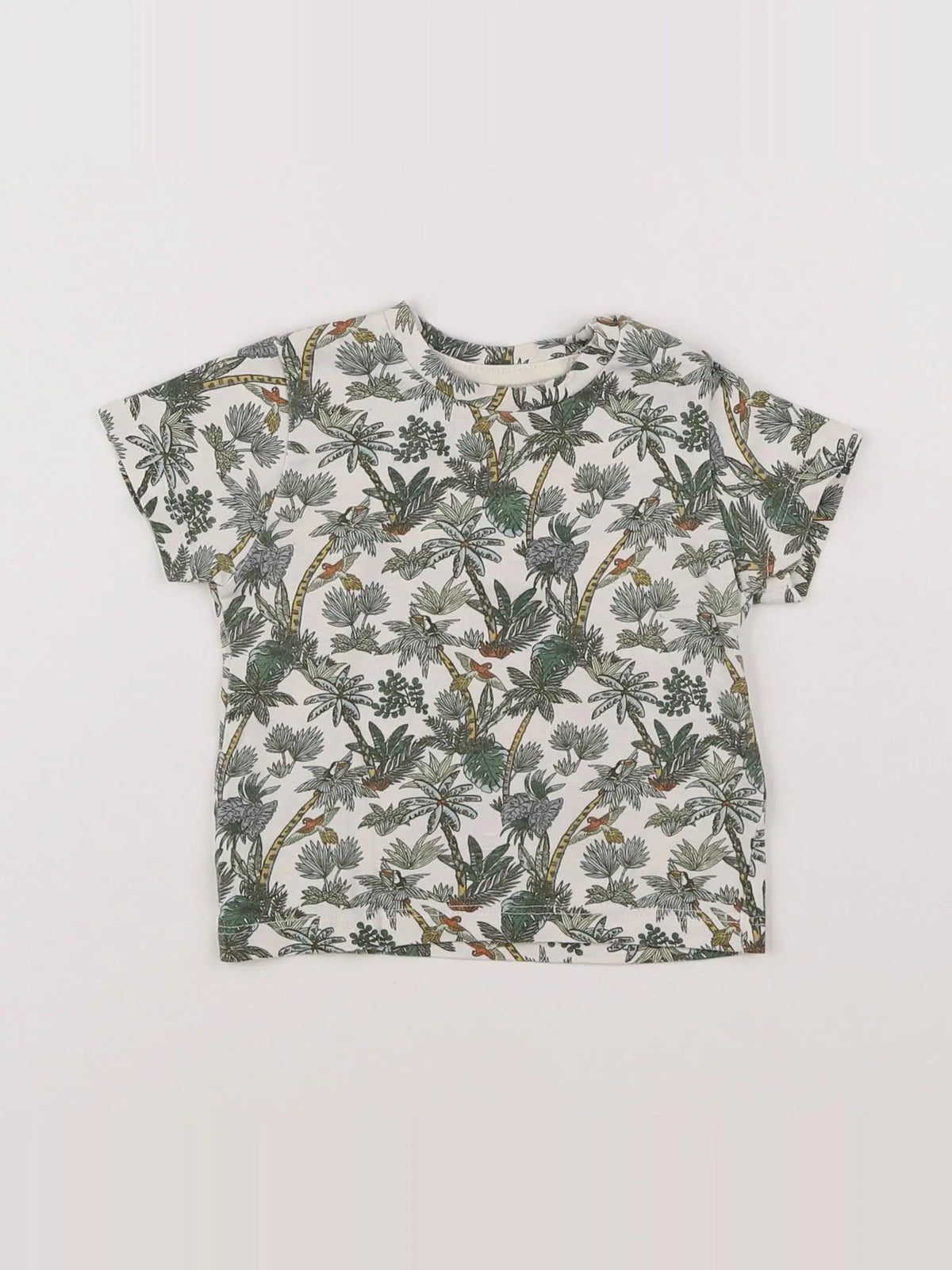 Vertbaudet - tee-shirt multicolore - 6 mois
