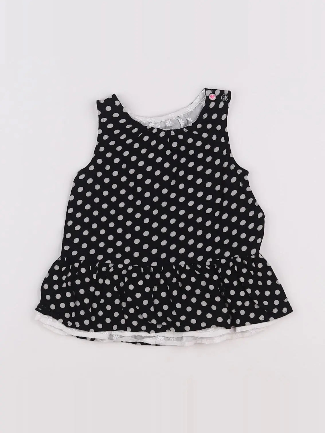 IKKS - blouse noir - 3 mois