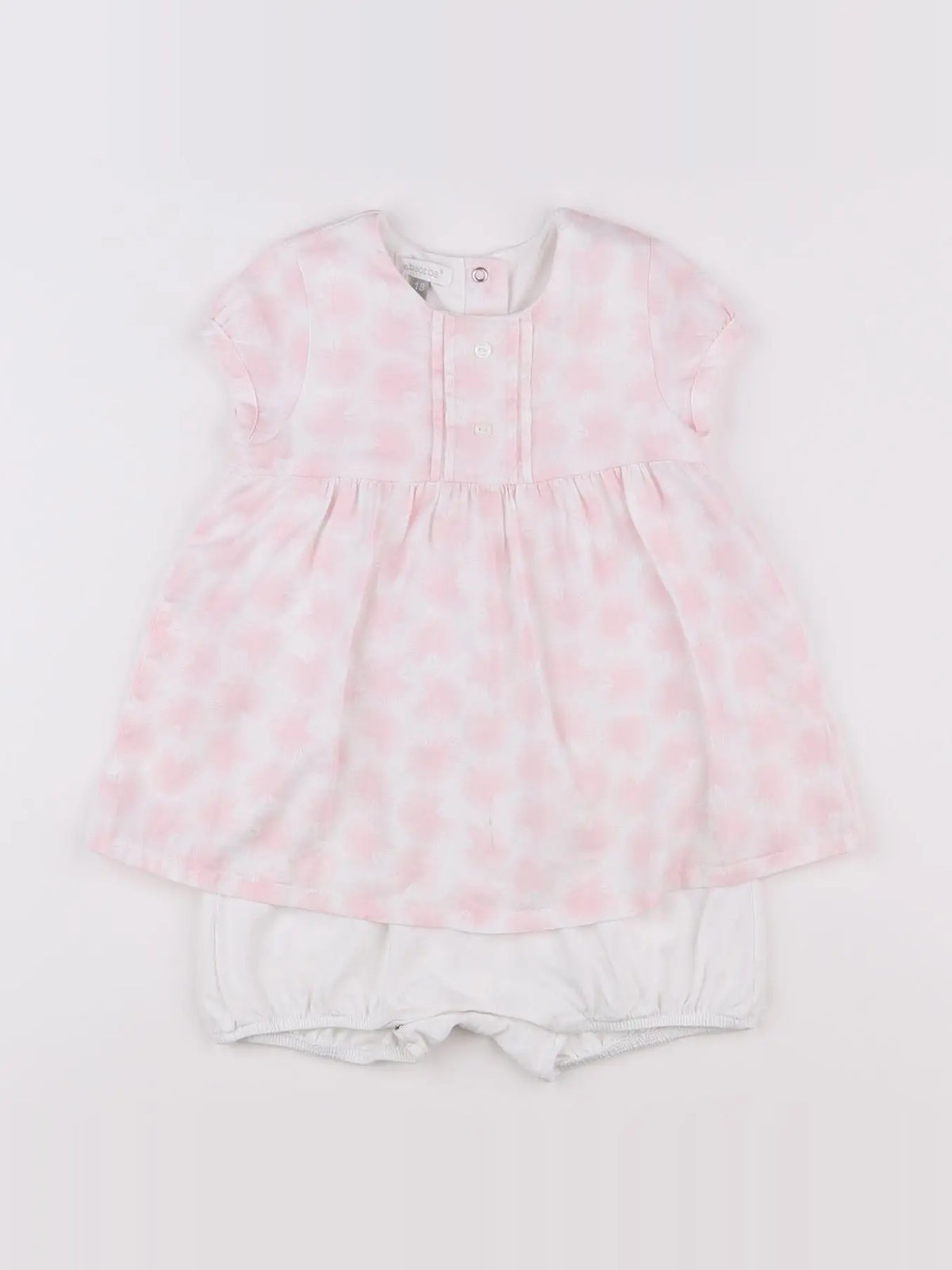 Absorba - robe blanc - 18 mois