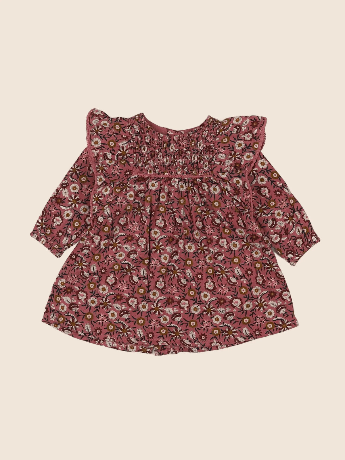 Vertbaudet - robe rose - 6 mois