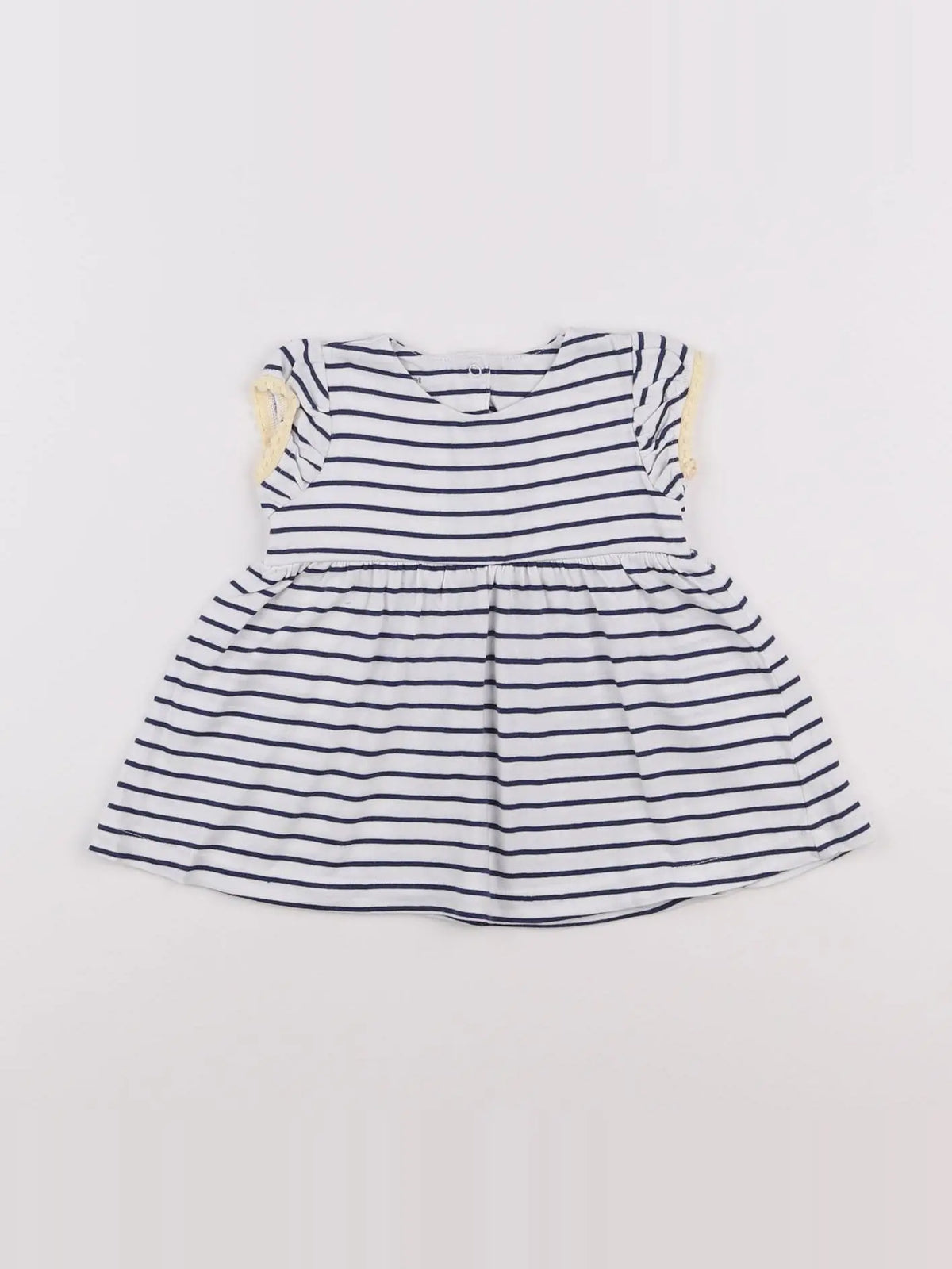 Vertbaudet - robe bleu - 6 mois