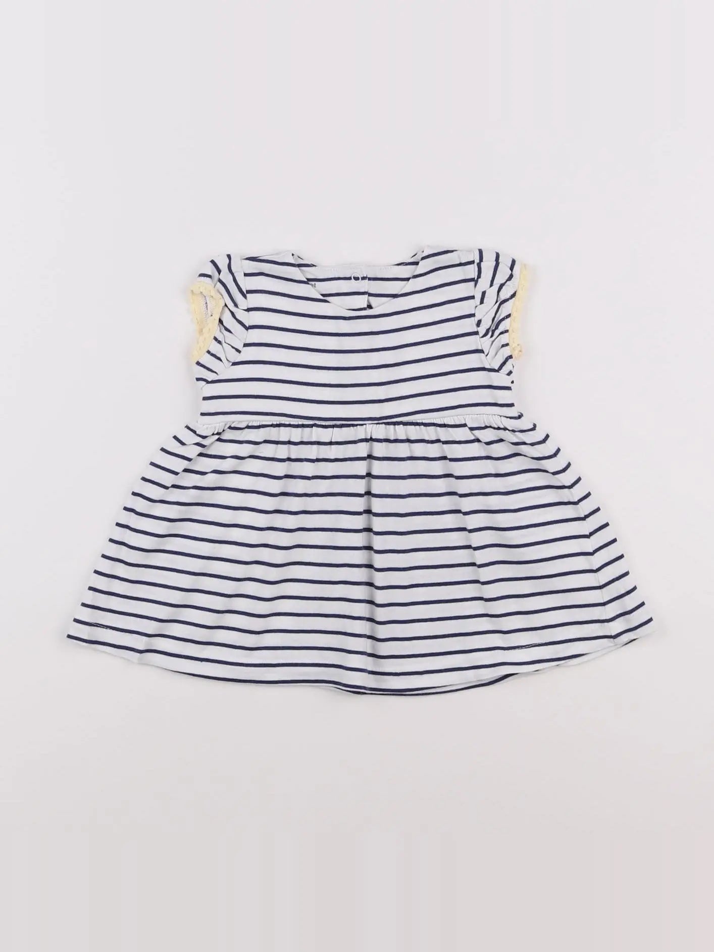 Vertbaudet - robe bleu - 6 mois