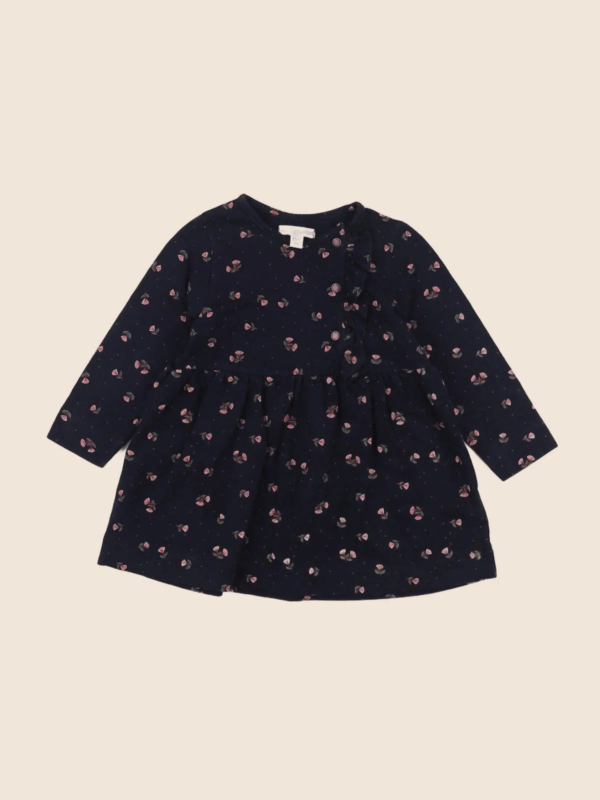 Vertbaudet - robe bleu - 18 mois