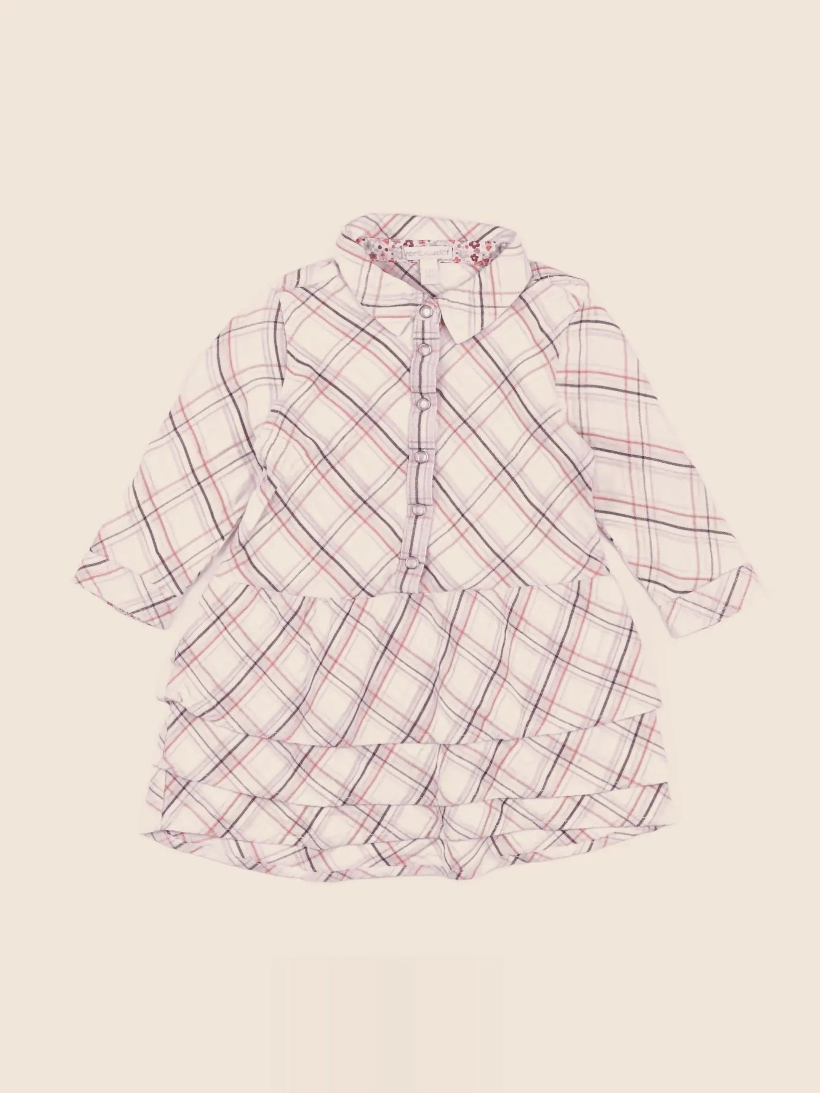 Vertbaudet - robe rose - 18 mois