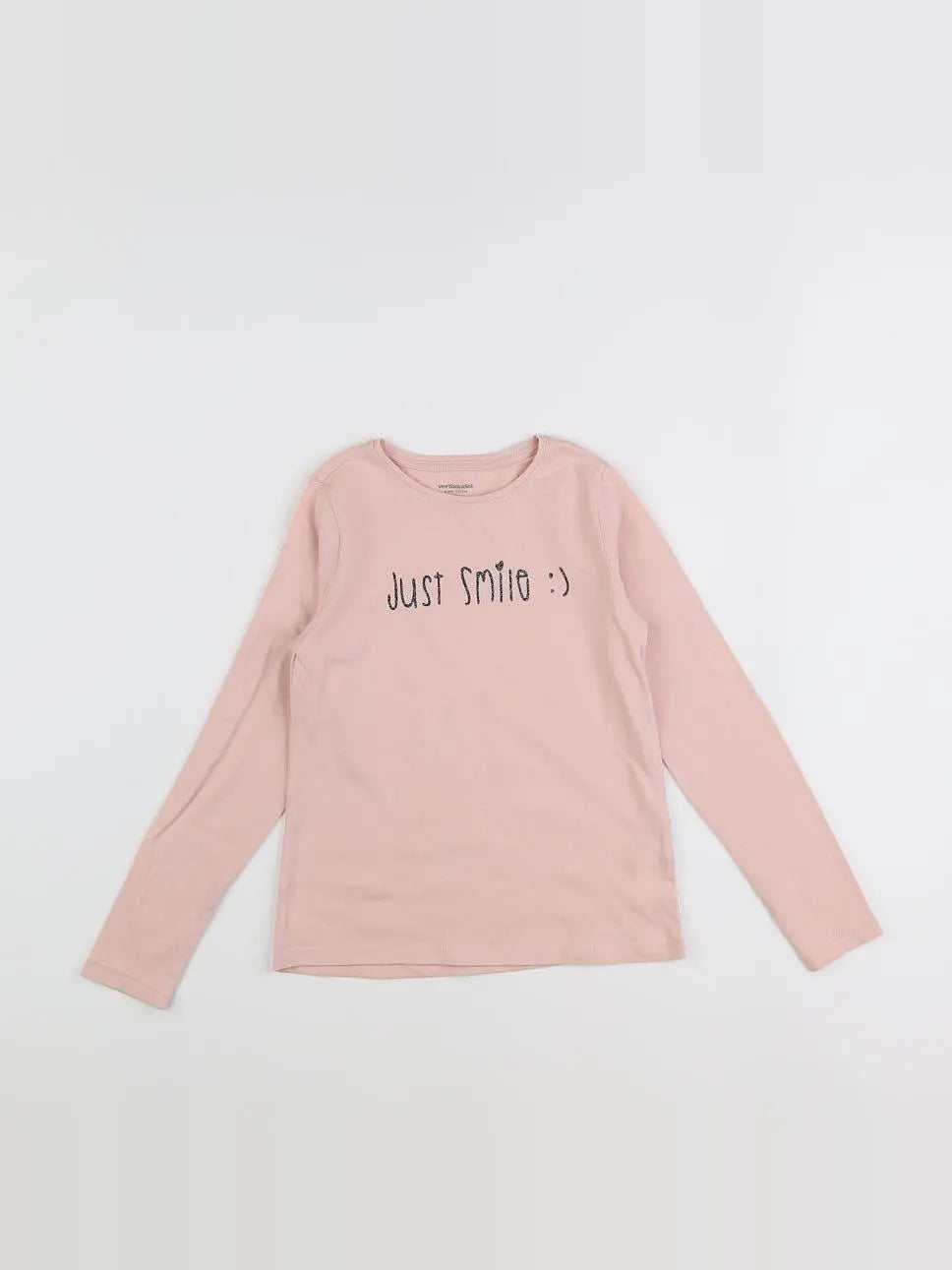 Vertbaudet - tee-shirt rose - 8 ans