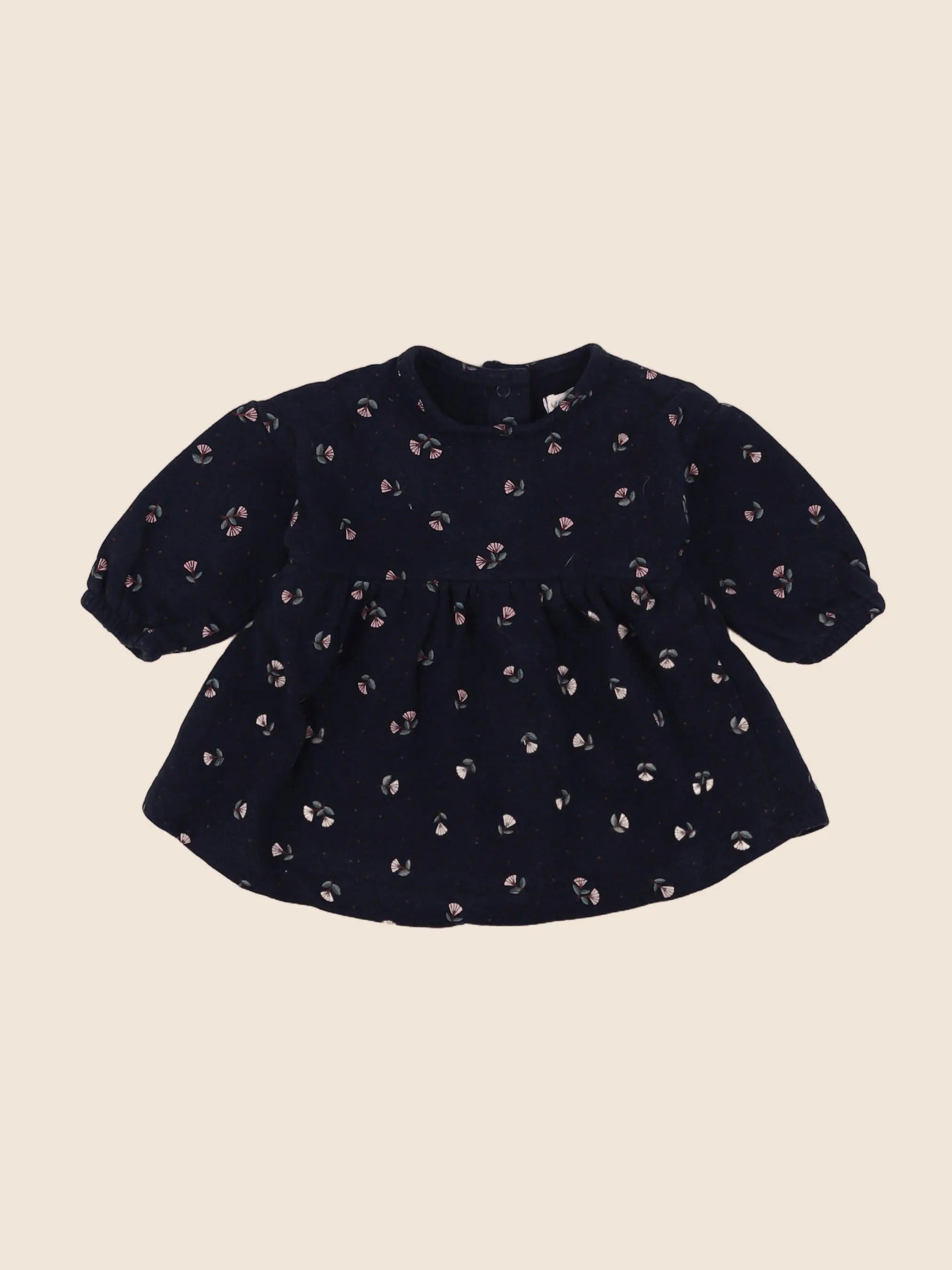 Vertbaudet - robe bleu - 3 mois